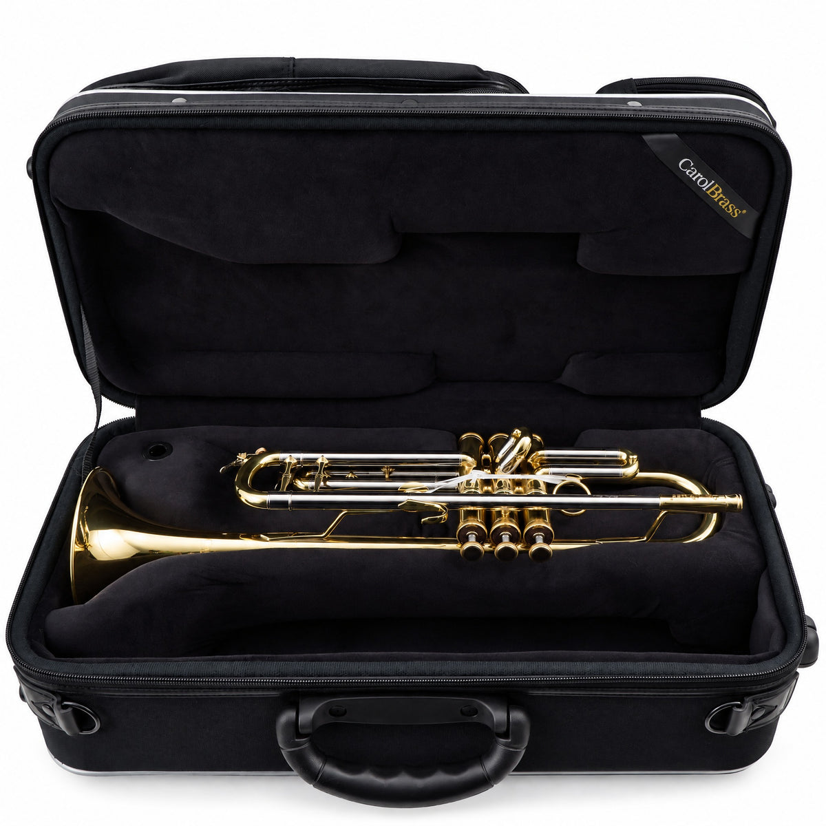CarolBrass 5260H Professional Bb Trumpet in Gold Lacquer