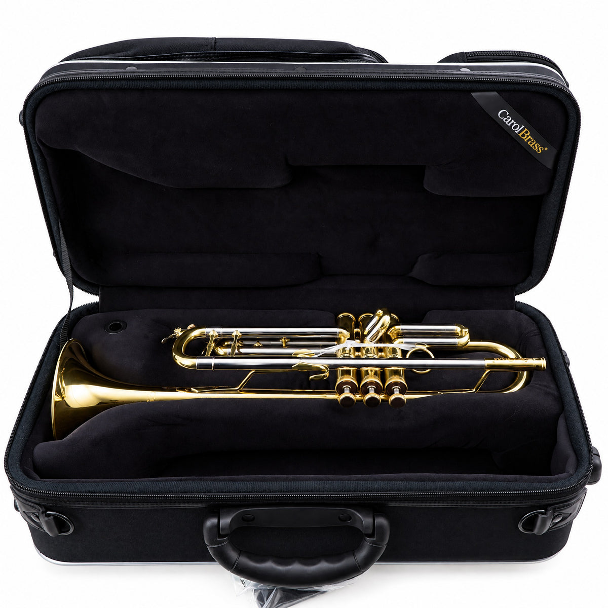 CarolBrass 5260L Professional Bb Trumpet in Clear Lacquer