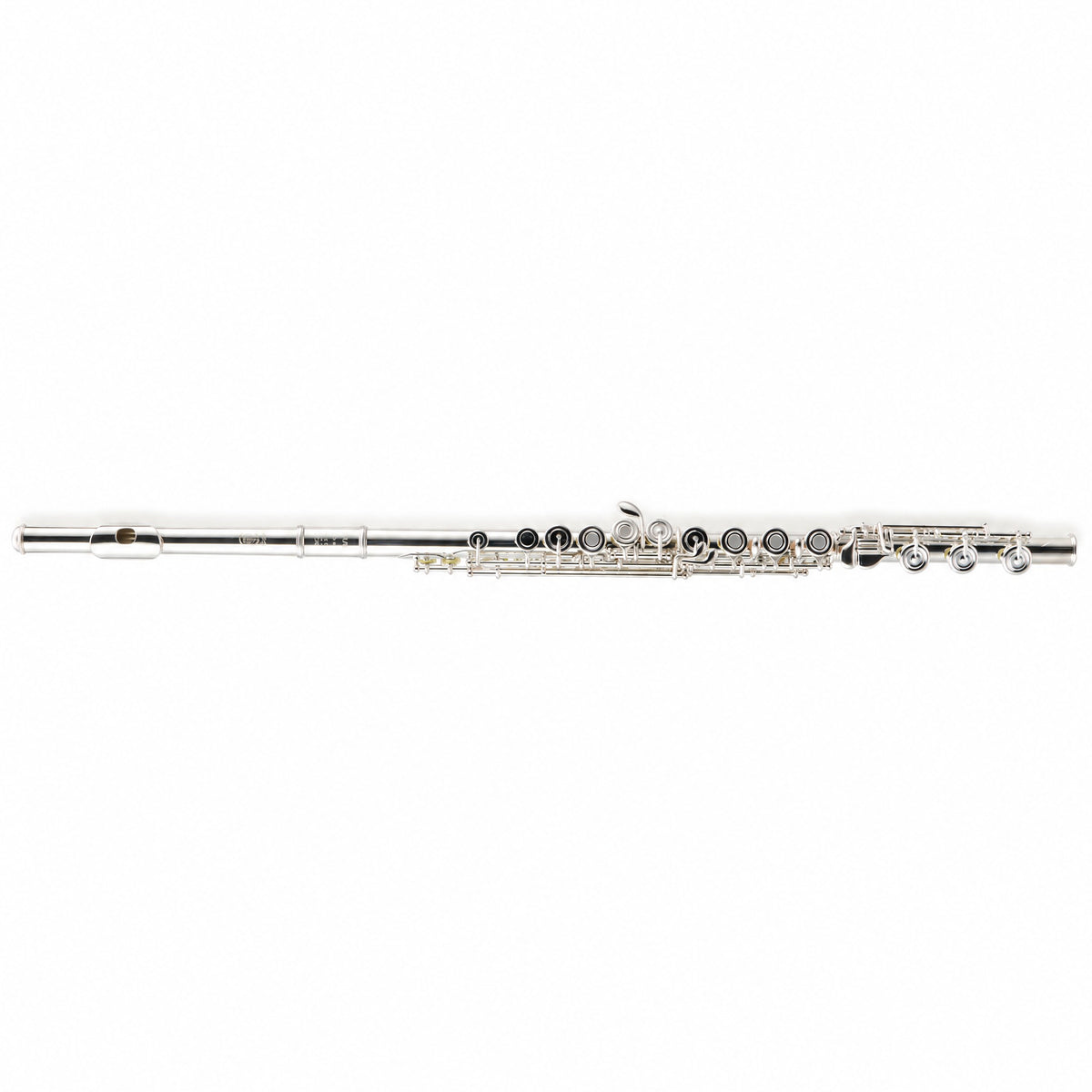 William S. Haynes AF680SE-BO C# 'Amadeus' Flute in Silver Plate