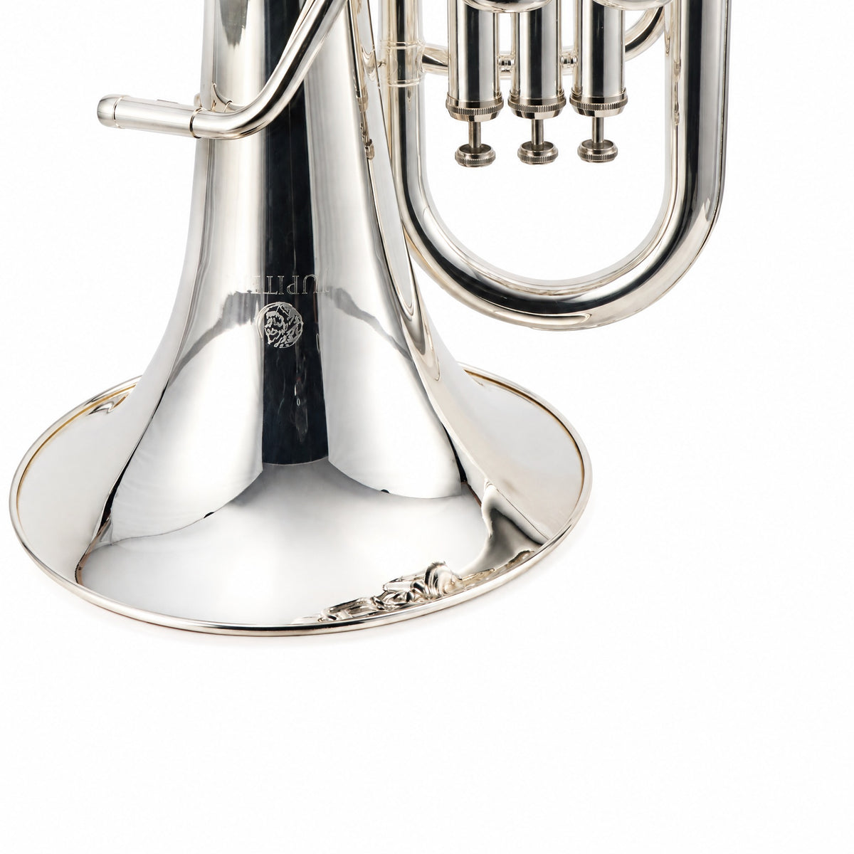 Jupiter JEP1120S Bb Compensating Euphonium in Silver Plate