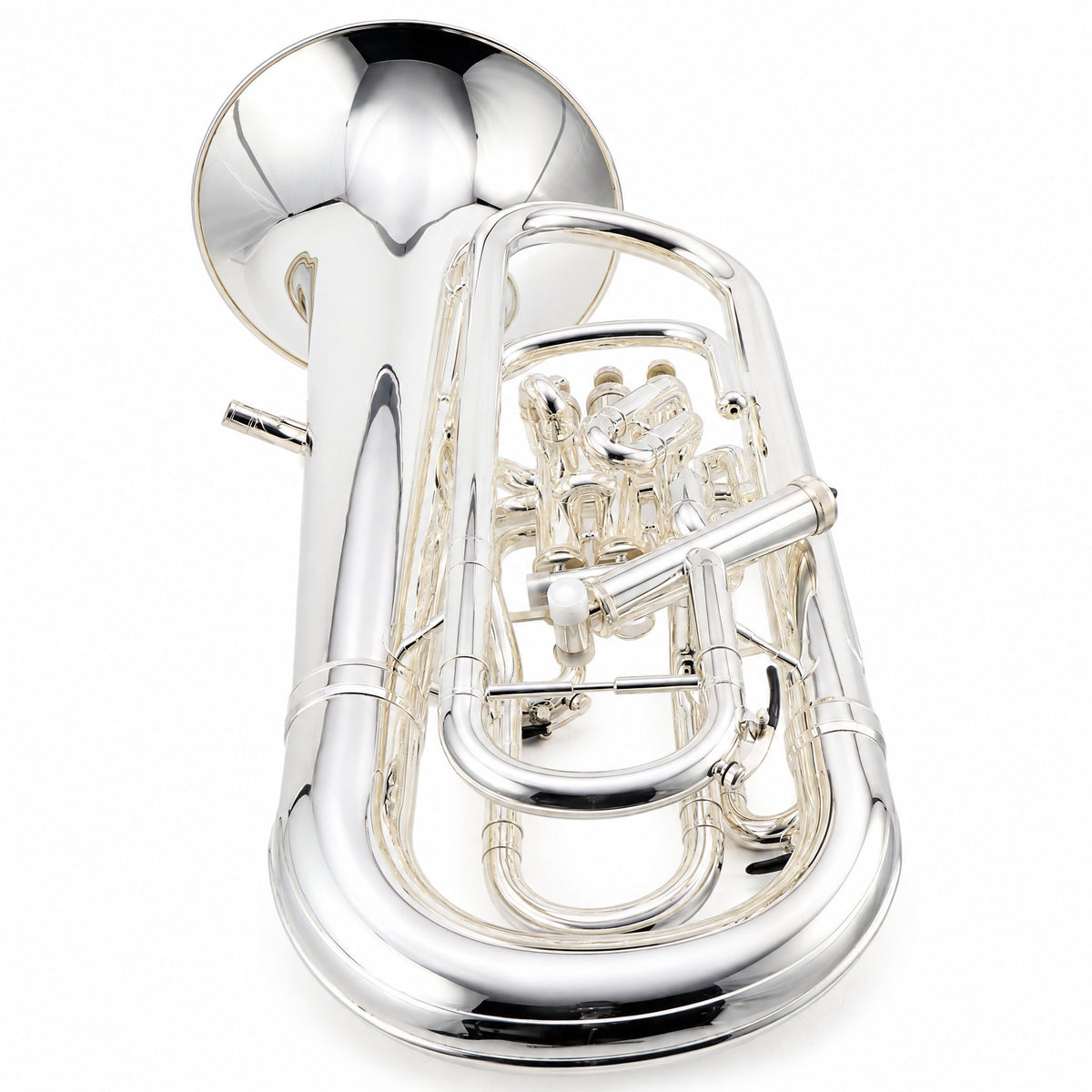 Willson K56S K-Series Intermediate Compensating Euphonium in Silver Plate SN K10142