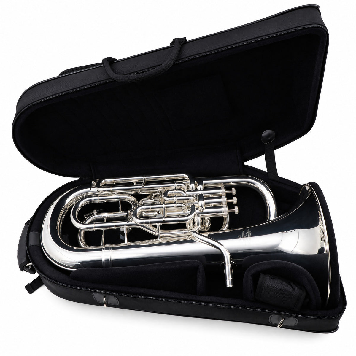 Willson K56S K-Series Intermediate Compensating Euphonium in Silver Plate SN K10142