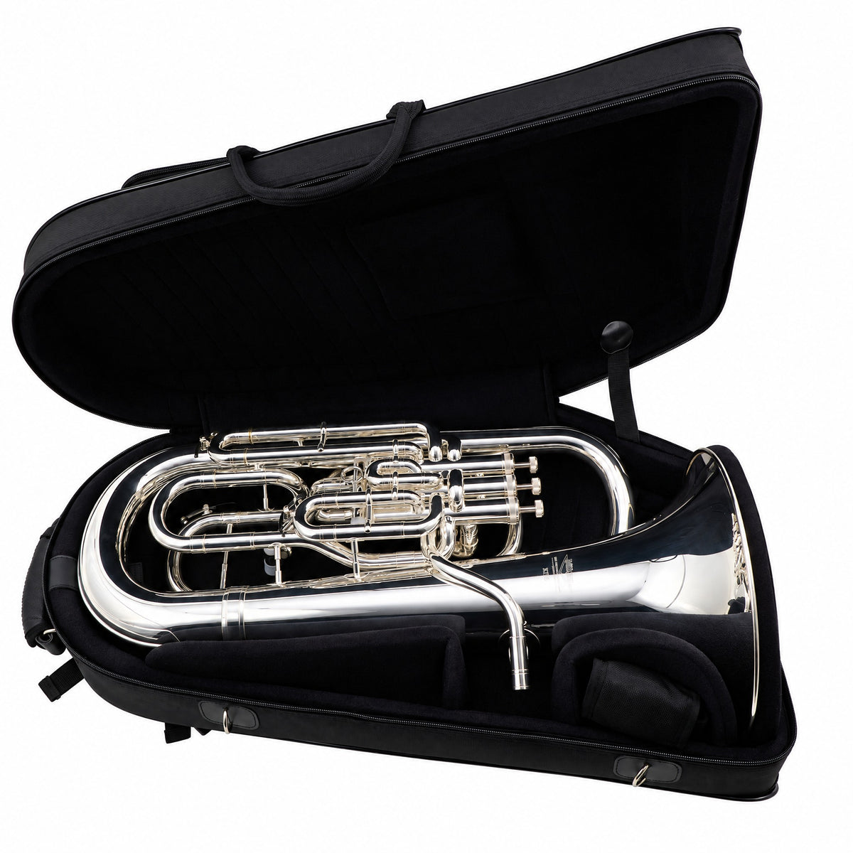 Willson Q90S Q-Series Professional Bb Euphonium in Silver Plate