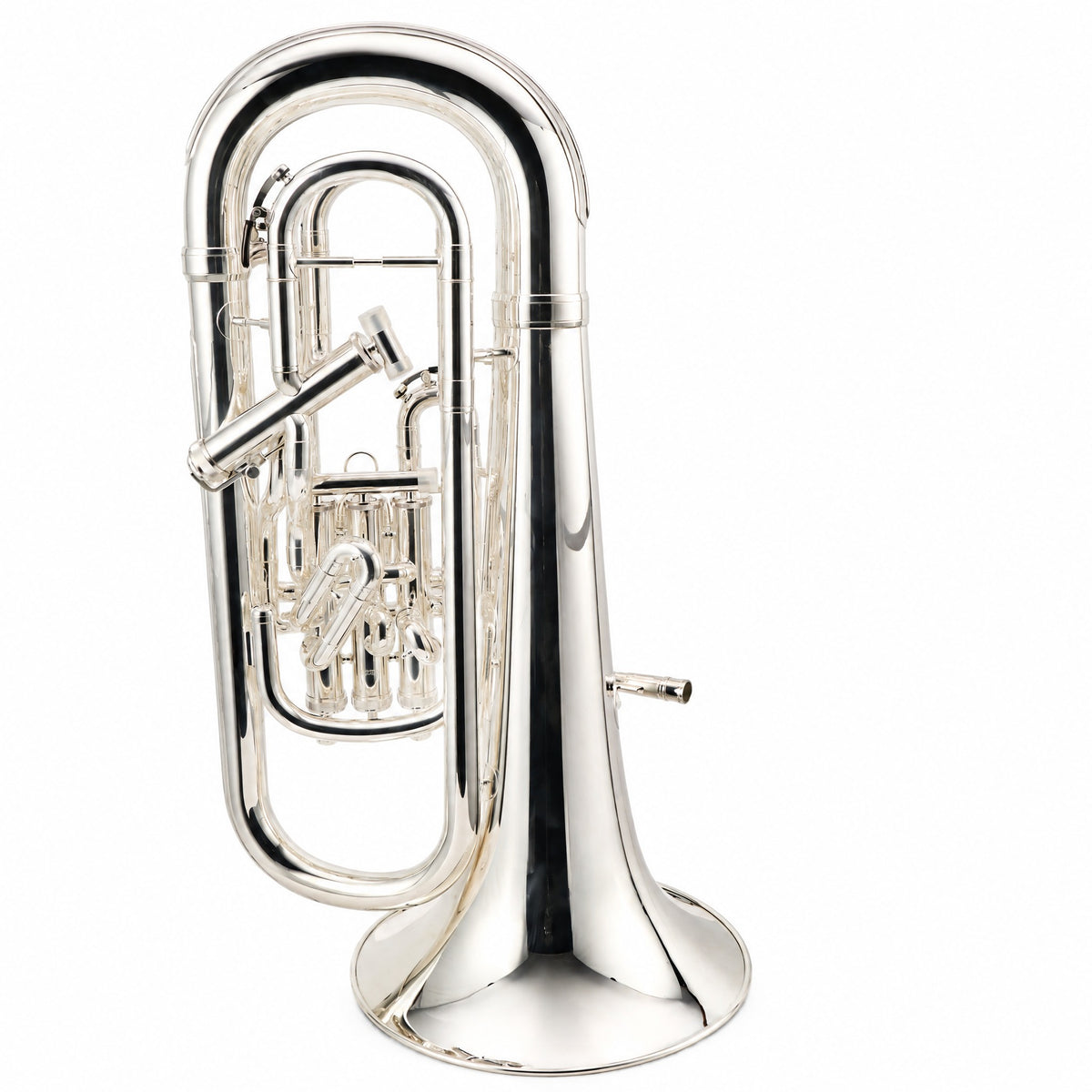 Willson Q90S Q-Series Professional Compensating Euphonium in Silver Plate