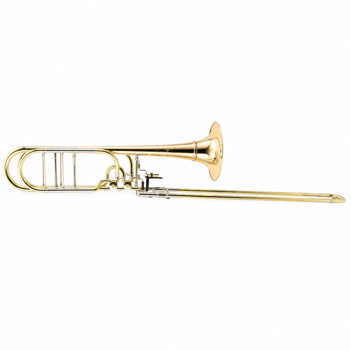 S.E. Shires Q39GR Q-Series Contrabass Trombone with Gold Brass Bell, Rotax Valves