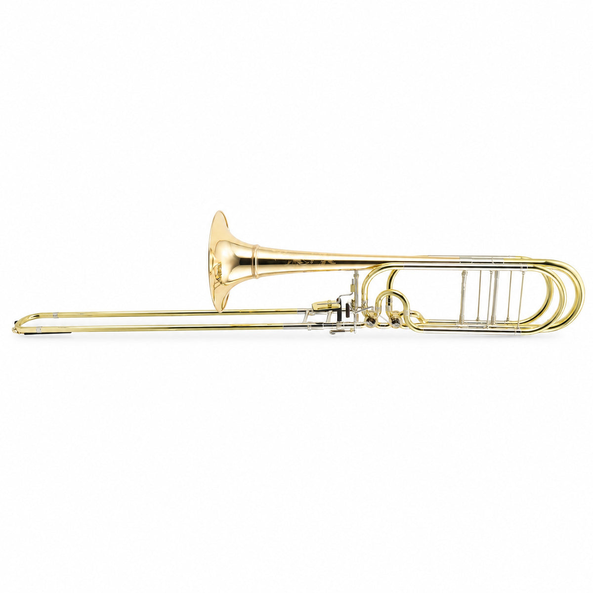 S.E. Shires Q39GR Q-Series Contrabass Trombone with Gold Brass Bell, Rotax Valves
