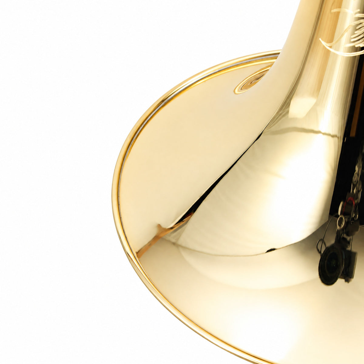 S.E. Shires Q36GR Q-Series Bass Trombone with Gold Brass Bell, Rotary Valves