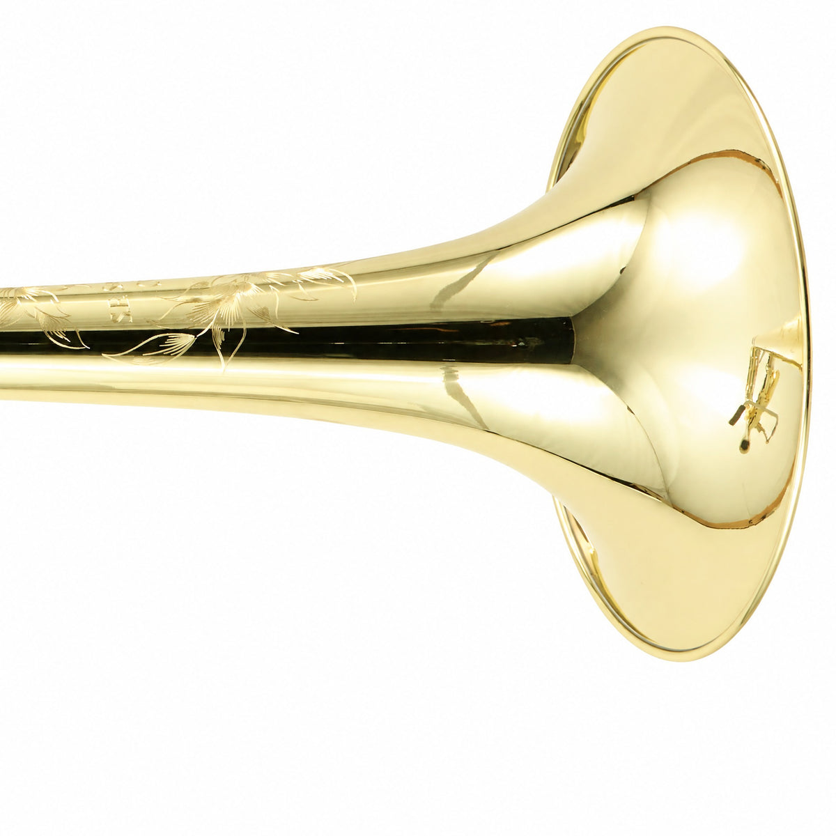 S.E. Shires Q30YR Q-Series Tenor Trombone with Yellow Brass Bell, Rotary Valve