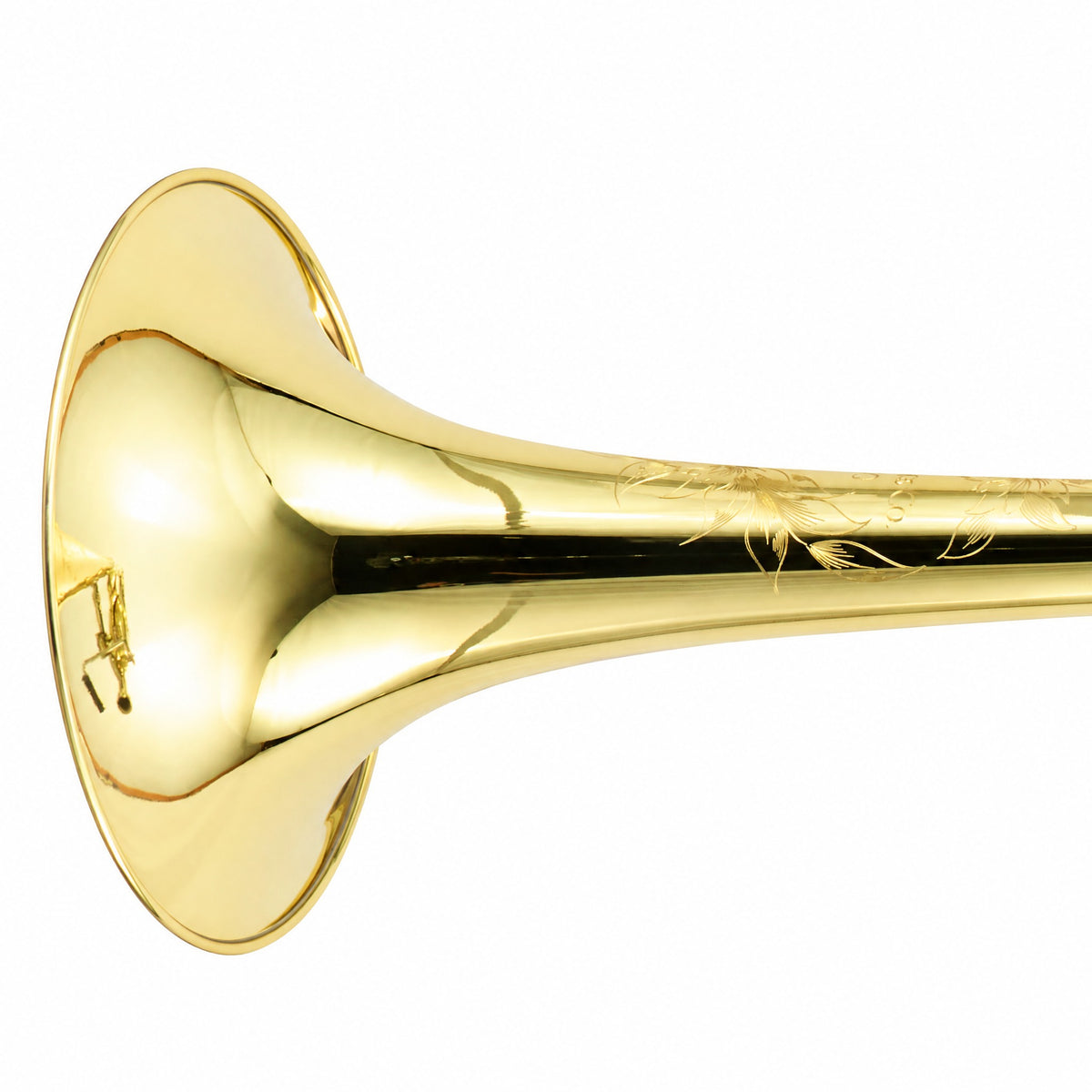 S.E. Shires Q30YR Q-Series Tenor Trombone with Yellow Brass Bell, Rotary Valve