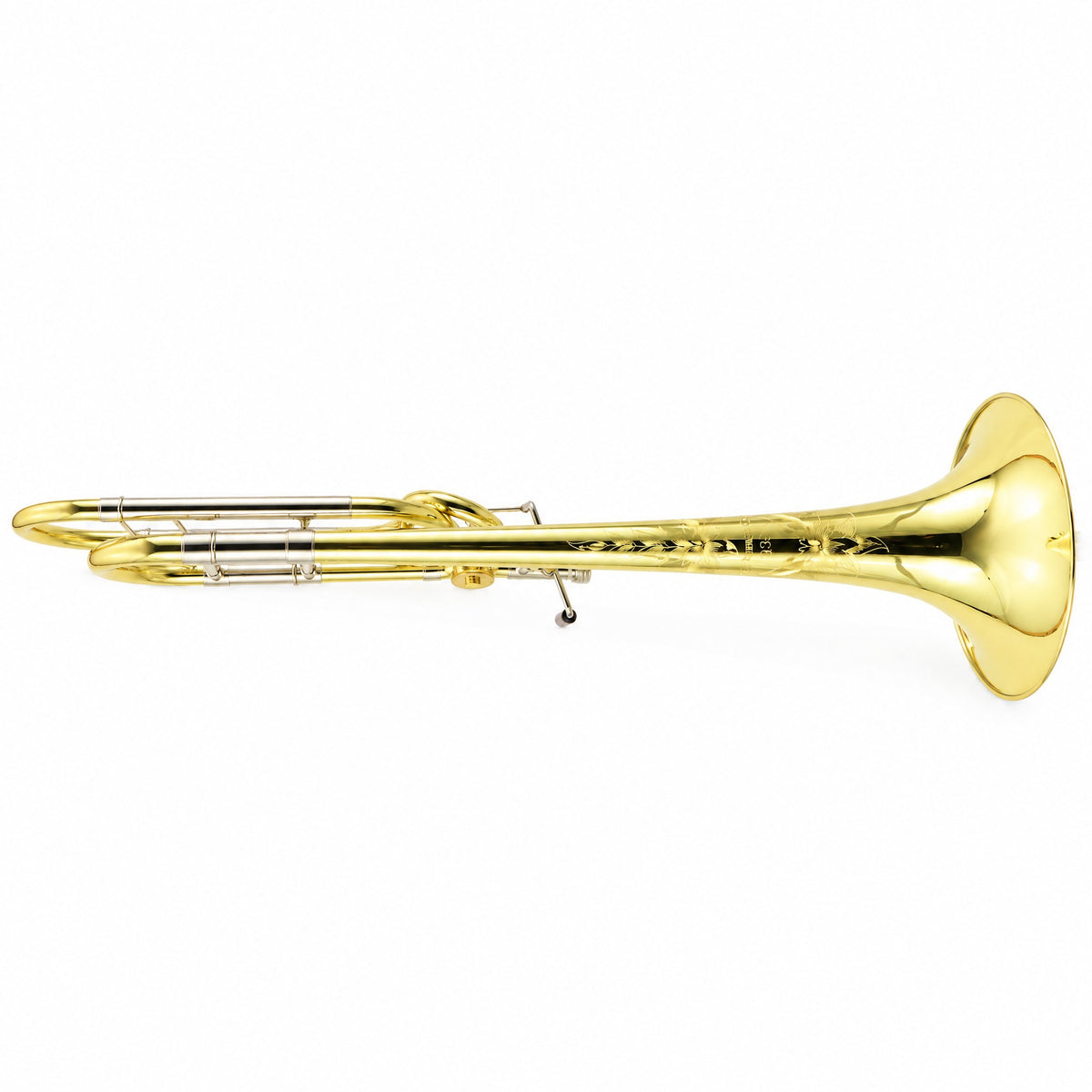 S.E. Shires Q30YR Q-Series Tenor Trombone with Yellow Brass Bell, Rotary Valve