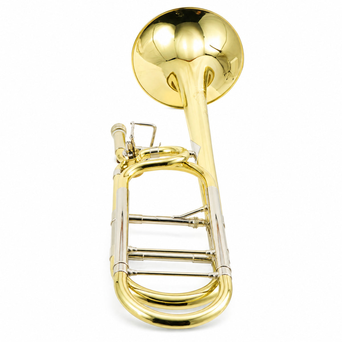 S.E. Shires Q30YR Q-Series Tenor Trombone with Yellow Brass Bell, Rotary Valve