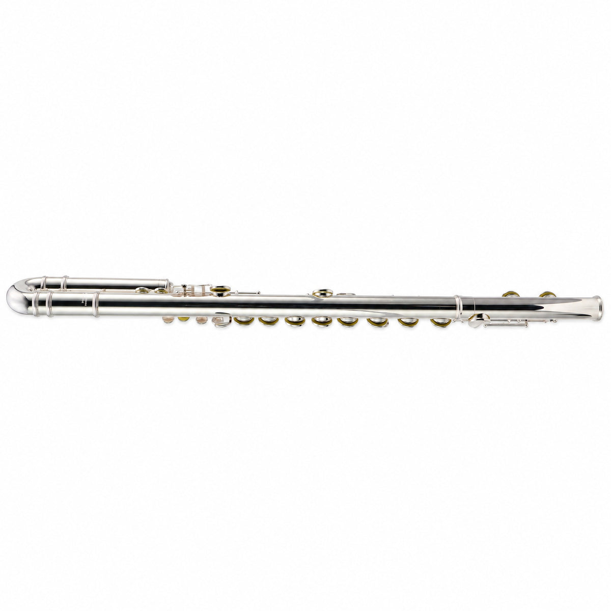 William S. Haynes AF670-C 'Amadeus' Alto Flute in Silver Plate