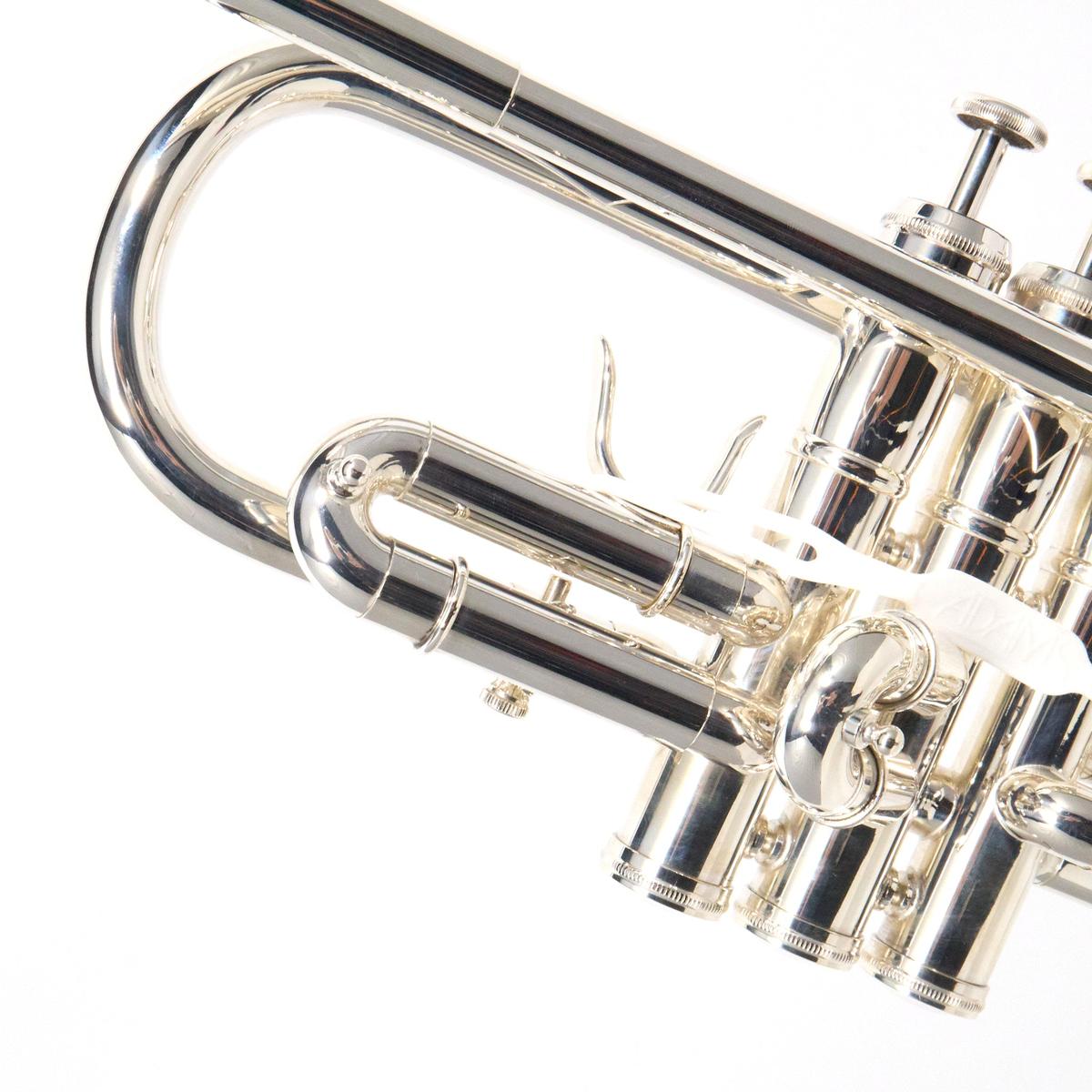 Adams A10 Custom Series Bb Trumpet in Silver Plate