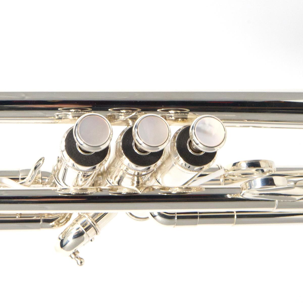 Adams A10 Custom Series Bb Trumpet in Silver Plate