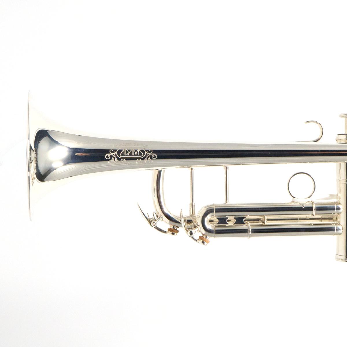 Adams A10 Custom Series Bb Trumpet in Silver Plate