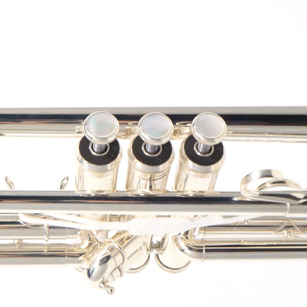 Adams Model A2 Custom Series Professional Bb Trumpet in Silver Plate