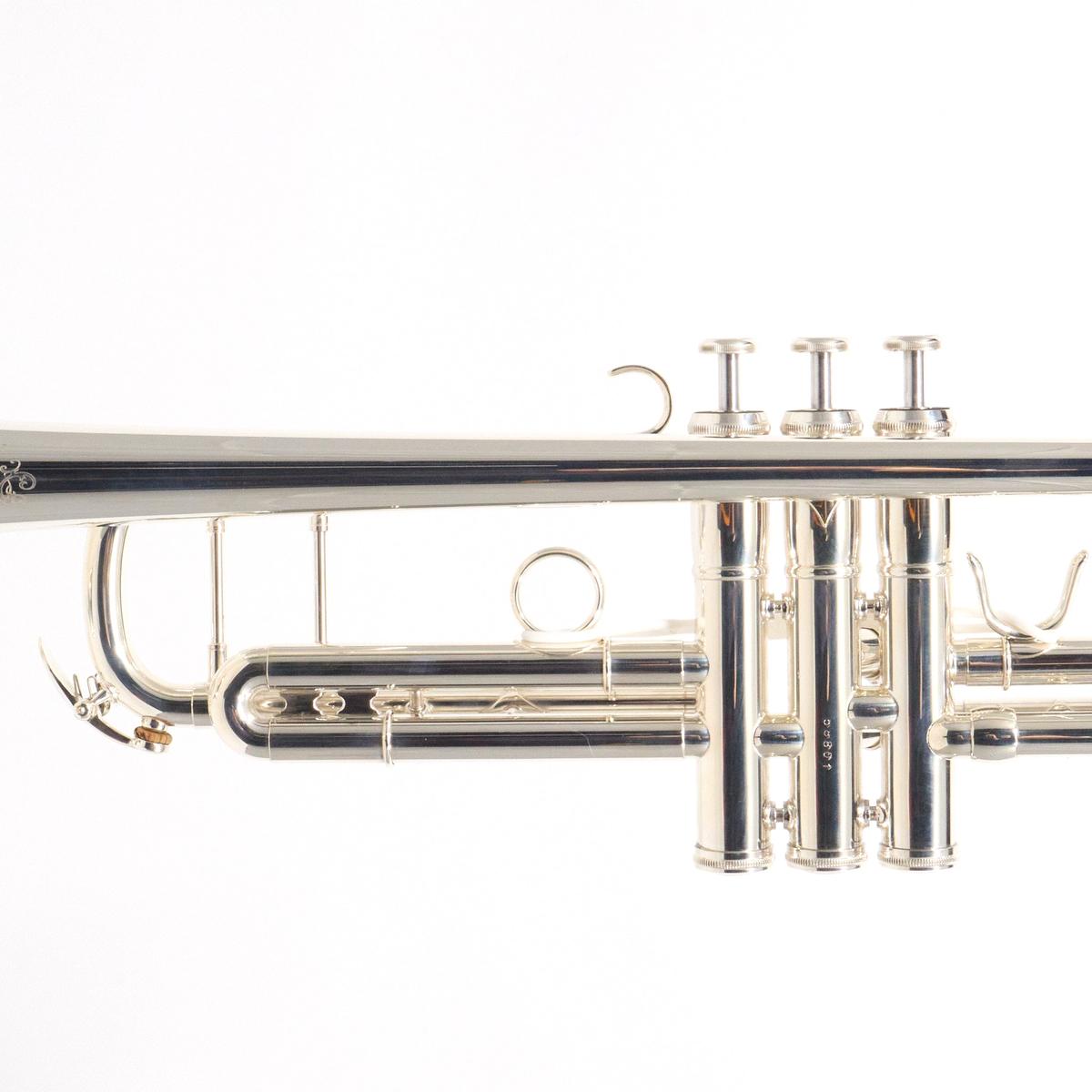 Adams Model A2 Custom Series Professional Bb Trumpet in Silver Plate