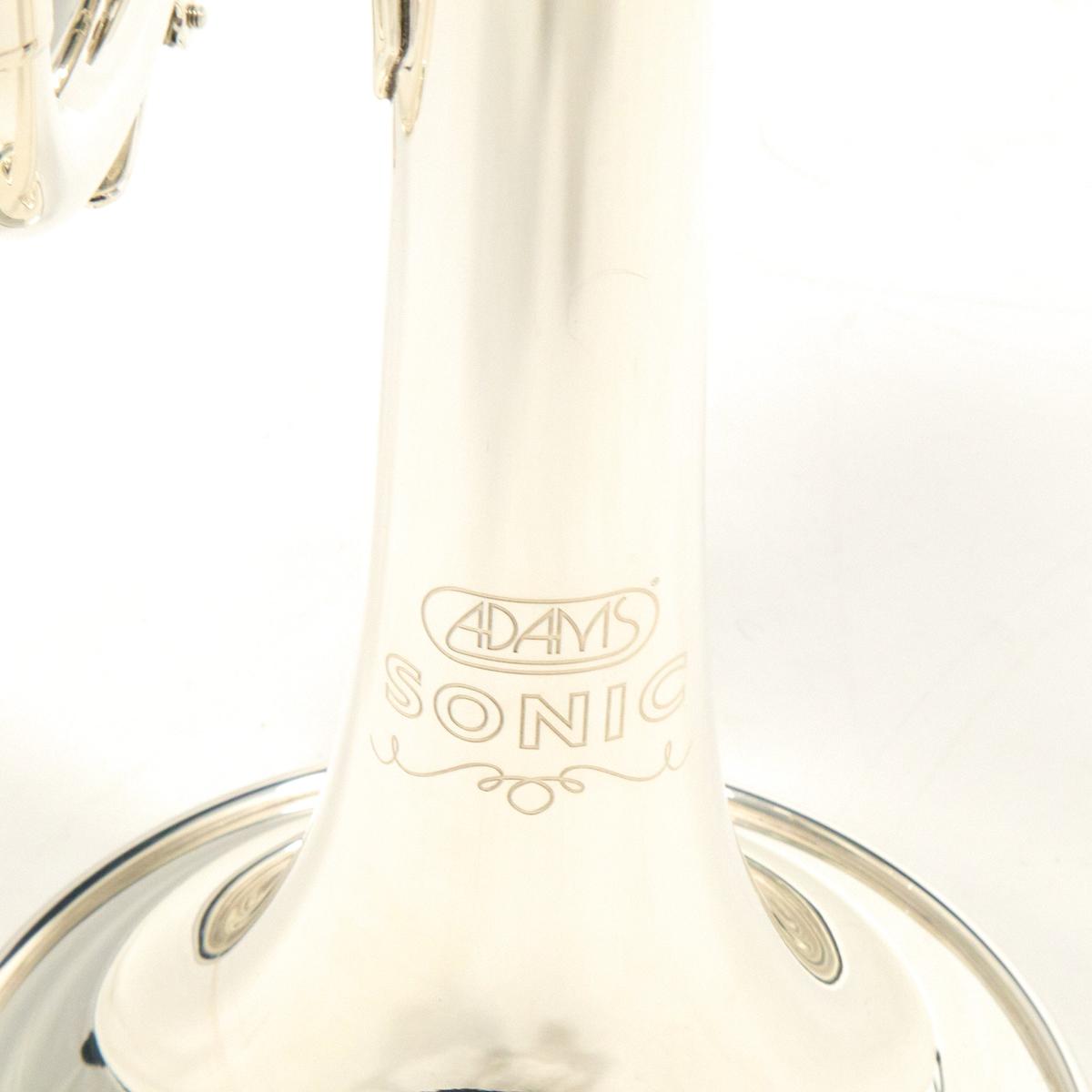 Adams 'Sonic' Series Professional Bb Trumpet in Silver Plate