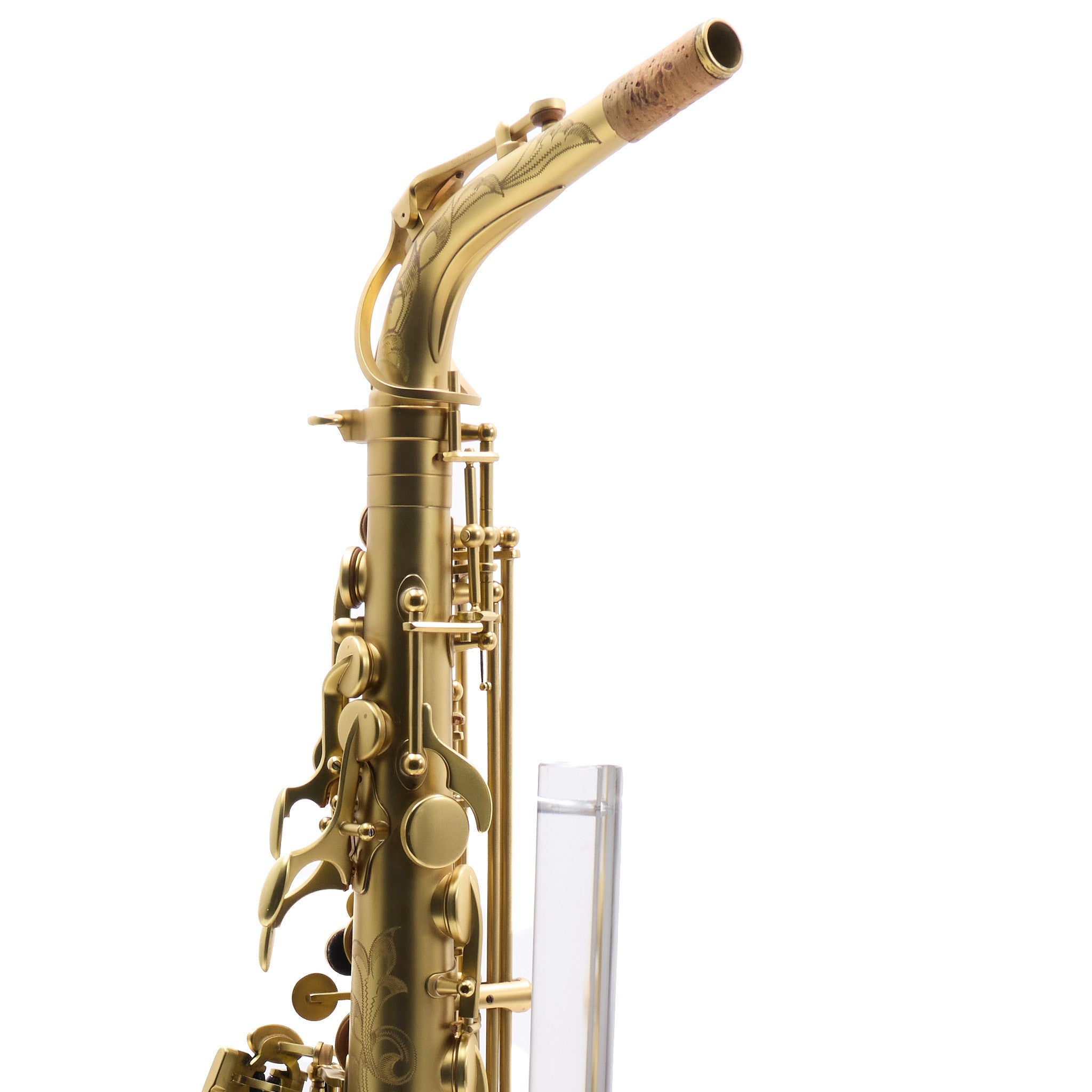 Antigua Winds AS4348CU Alto Saxophone in Unlacquered Brass