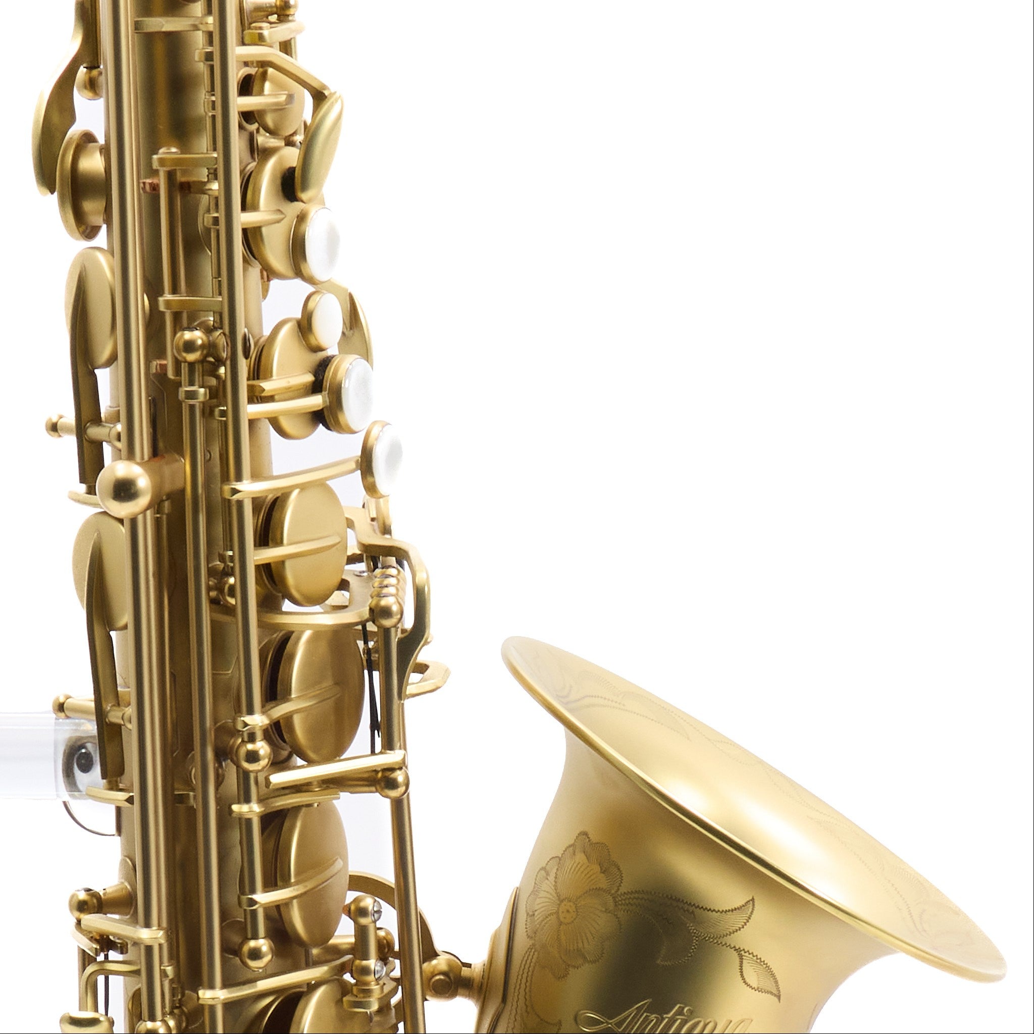 Antigua Winds AS4348CU Alto Saxophone in Unlacquered Brass