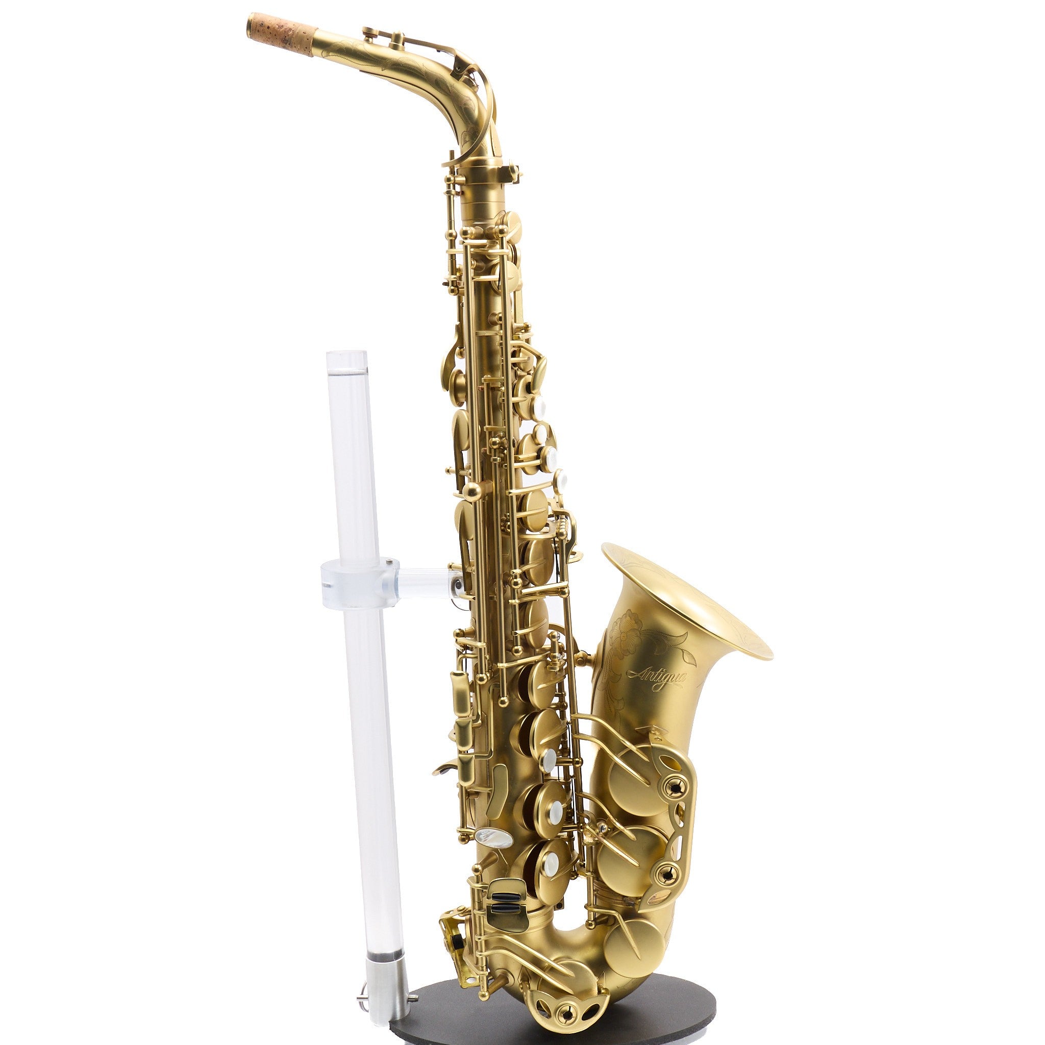 Antigua Winds AS4348CU Alto Saxophone in Unlacquered Brass