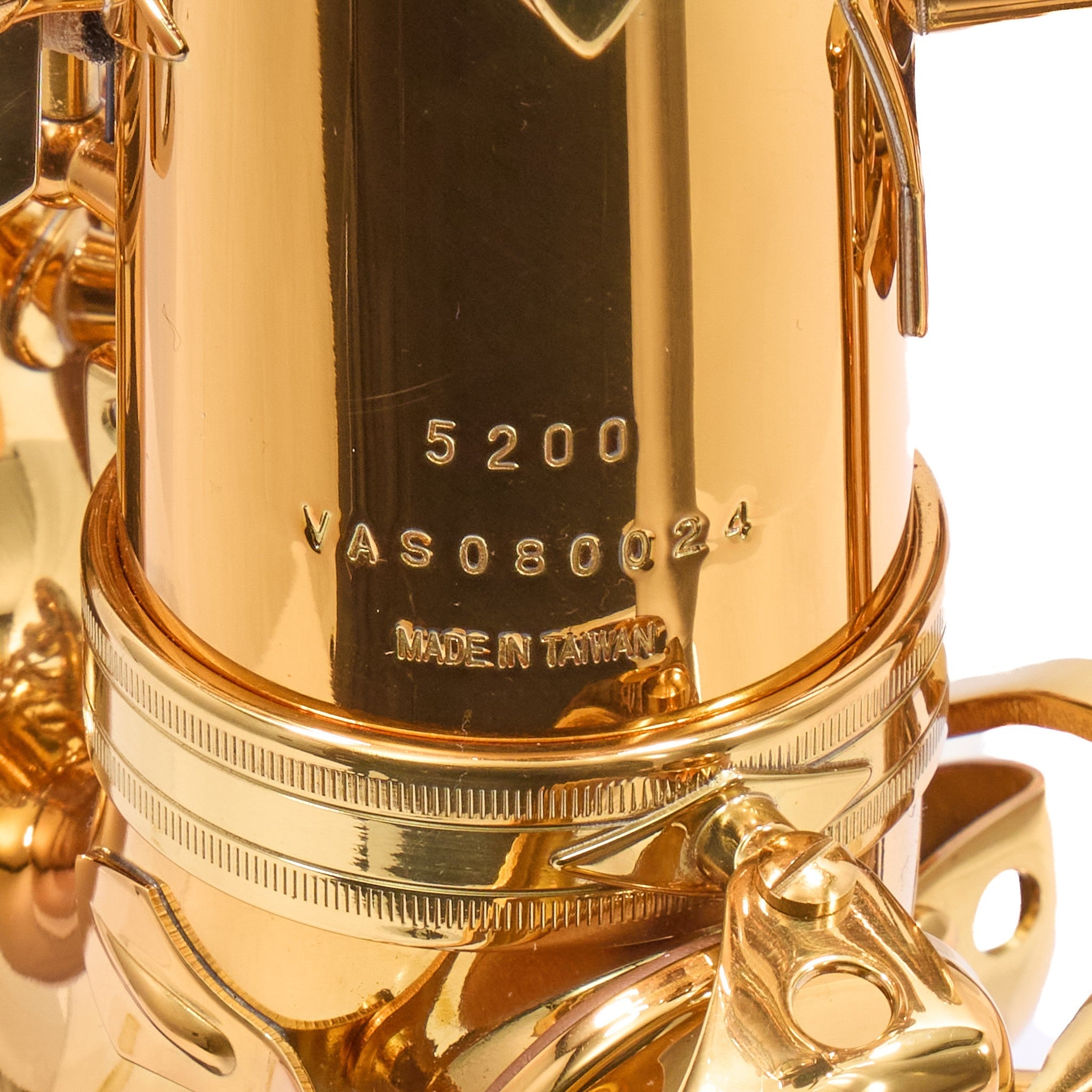 Antigua Winds Model AS5200VLQ Alto Saxophone in Vintage Lacquer
