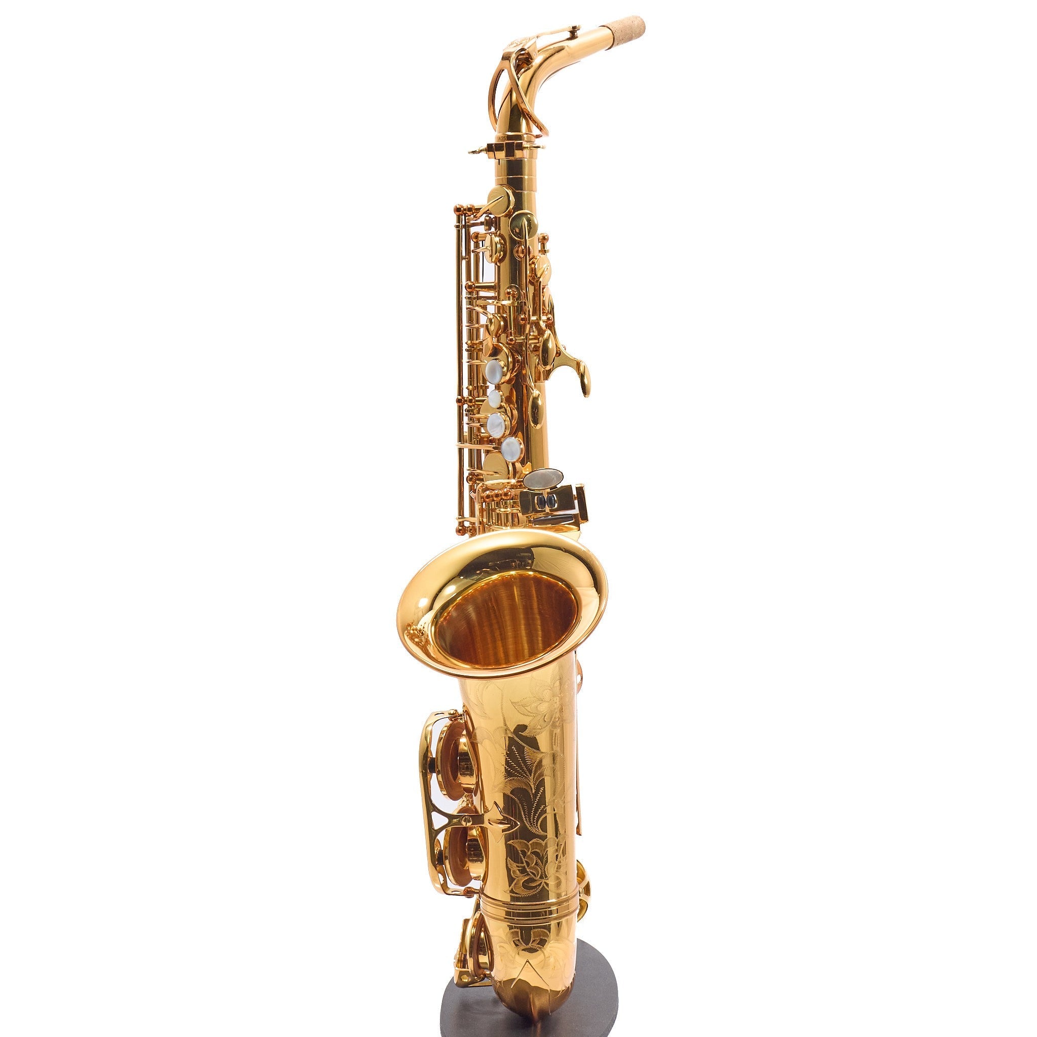 Antigua Winds Model AS5200VLQ Alto Saxophone in Vintage Lacquer