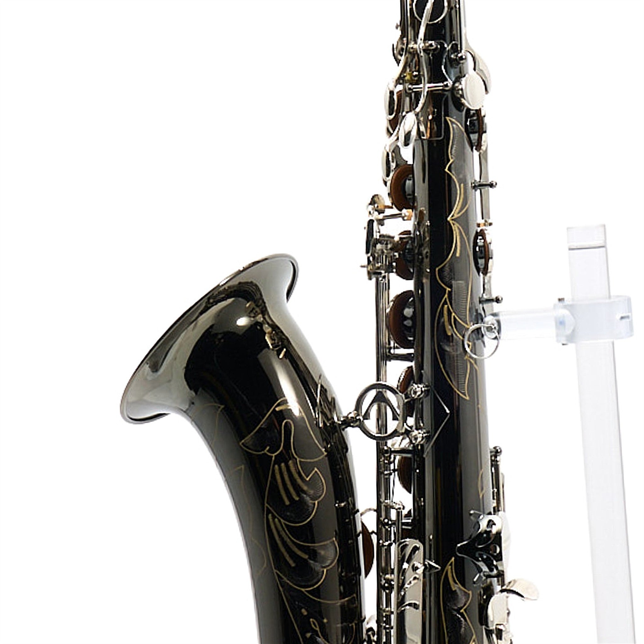 Antigua Winds TS4248BK 'Powerbell' Tenor Saxophone in Black Nickel