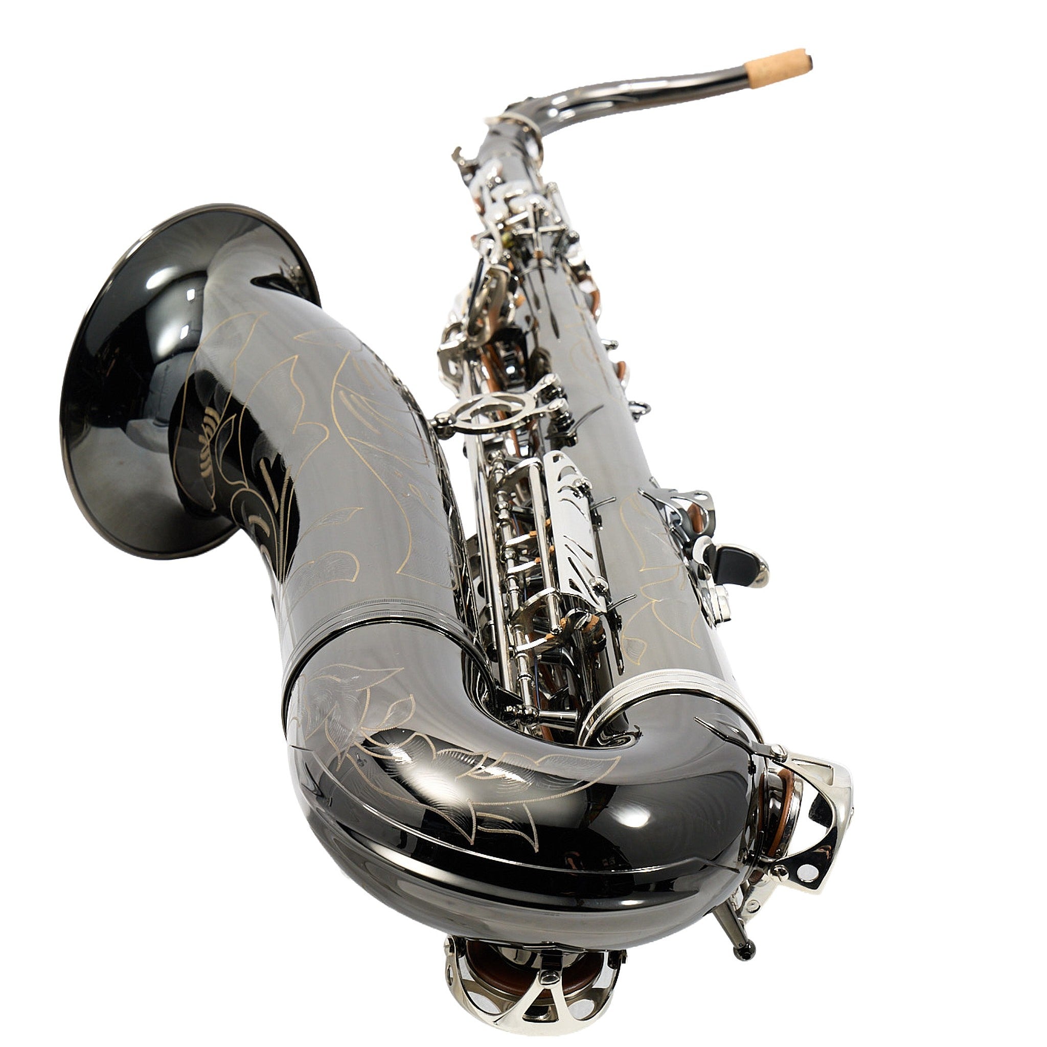 Antigua Winds TS4248BK 'Powerbell' Tenor Saxophone in Black Nickel