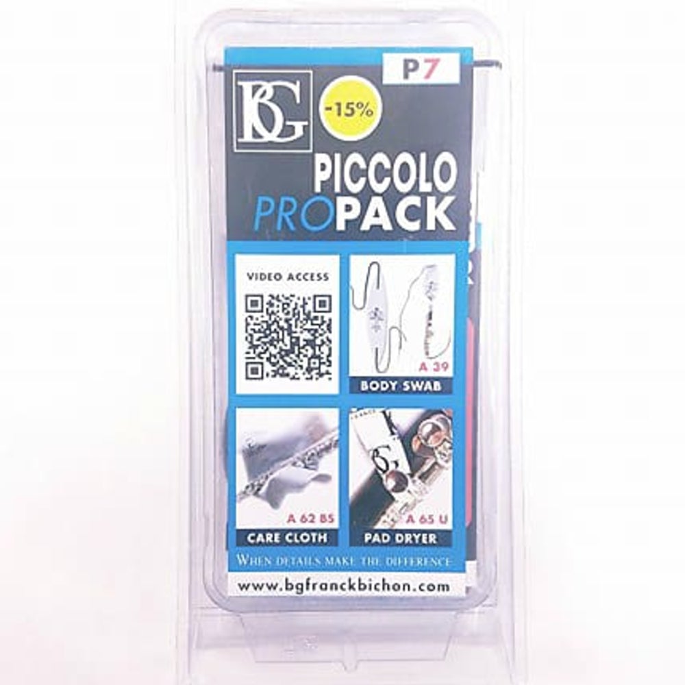 BG Model P7 Pro Pack for Piccolo Flute