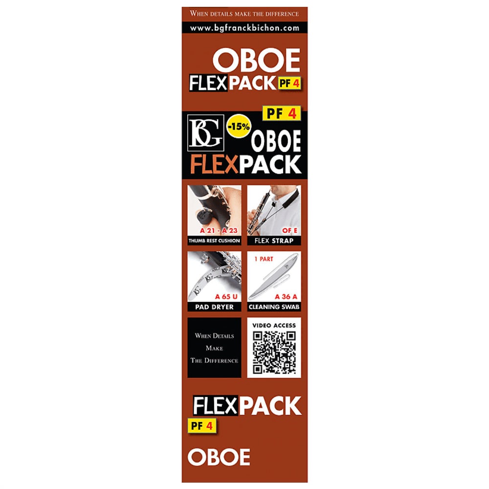 BG Model PF4 Flex Pack Care Kit for Oboe