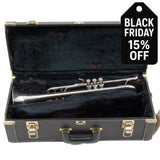 Bach Model 180S37 Stradivarius Professional Bb Trumpet SN 736390 VERY GOOD