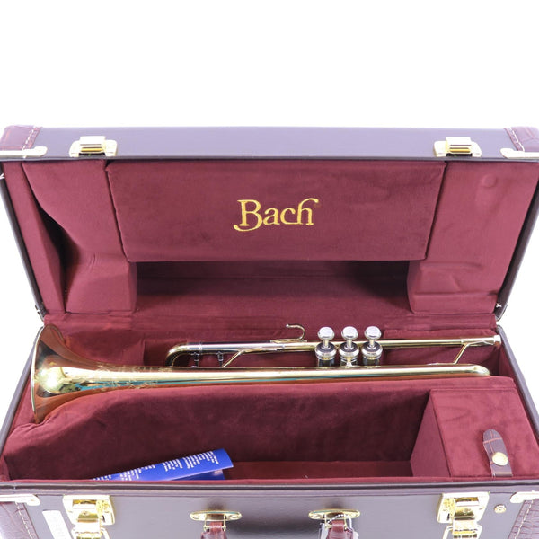 Bach Model 19037 Stradivarius Professional Bb Trumpet SN 788211 OPEN BOX- for sale at BrassAndWinds.com