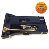Bach Model 42B Professional Trombone with Gold Brass Bell SN 216482 OPEN BOX