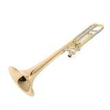 Bach Model 42B Professional Trombone with Gold Brass Bell SN 219961 EXCELLENT