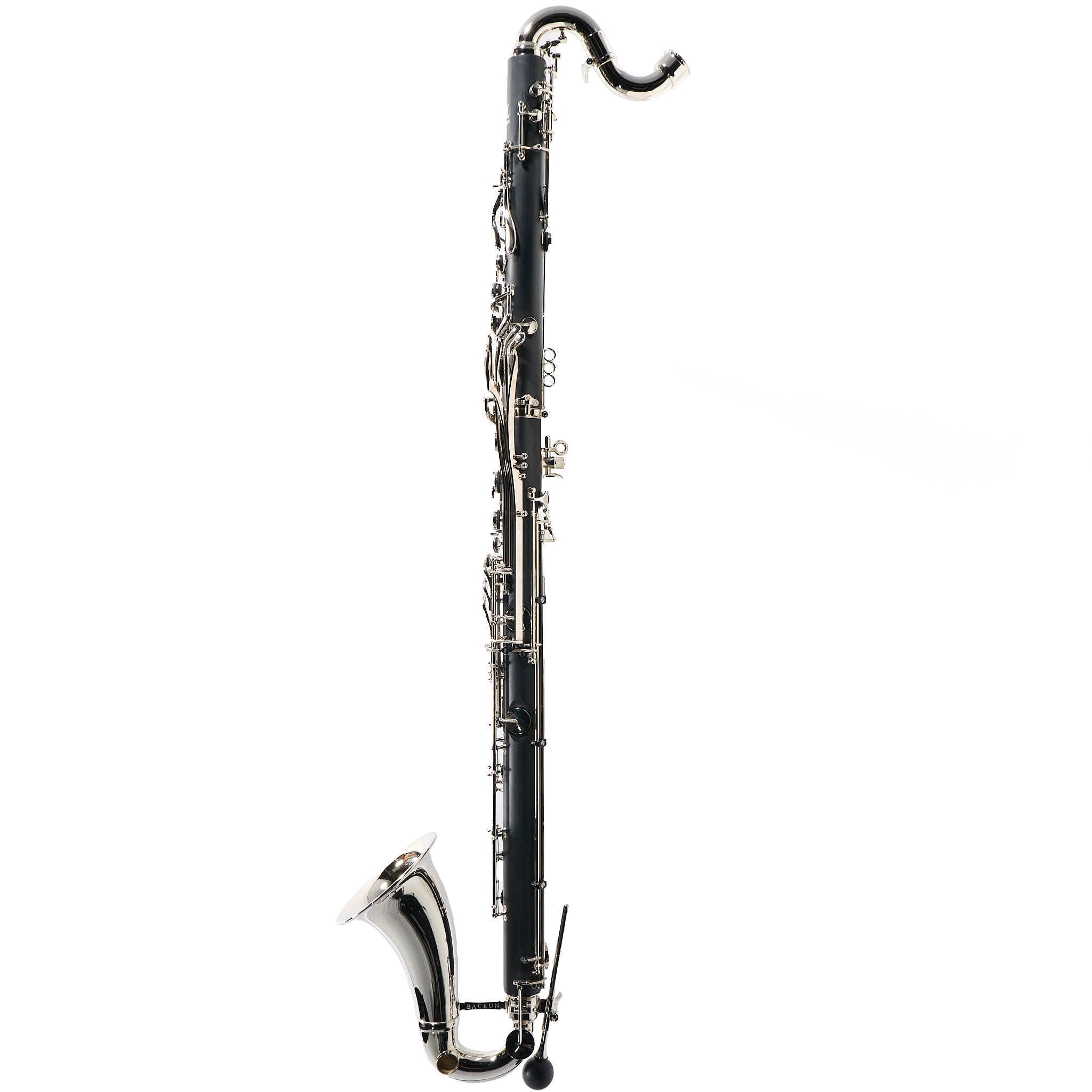 Backun 'Alpha' Intermediate Bass Clarinet with Nickel Plated Keys