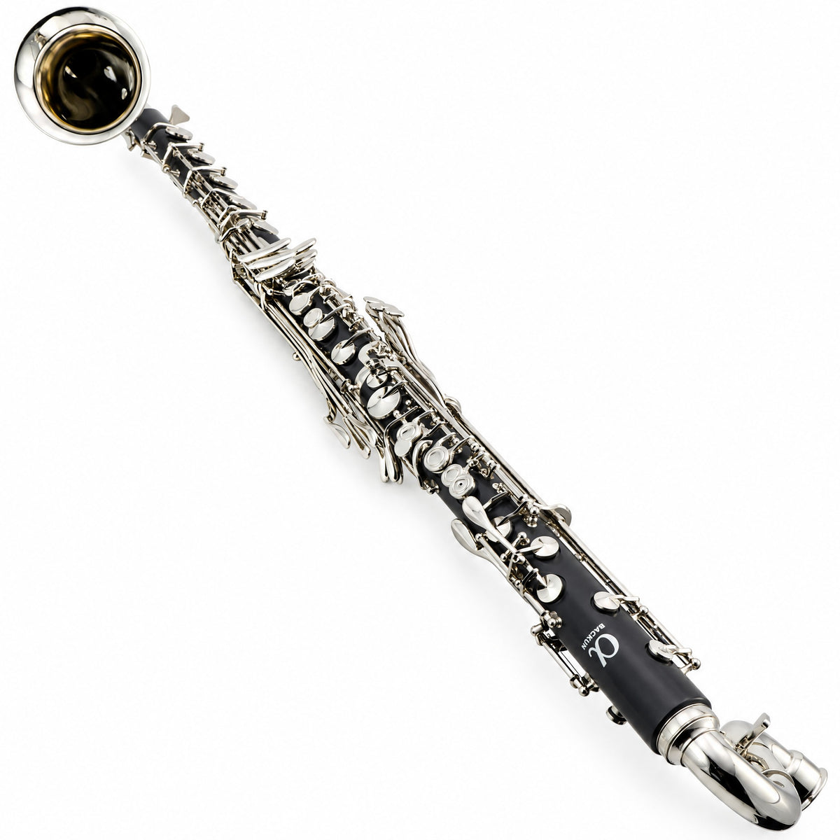 Backun 'Alpha' Intermediate Bb Low C Bass Clarinet with Nickel Keys SN ALC-24307