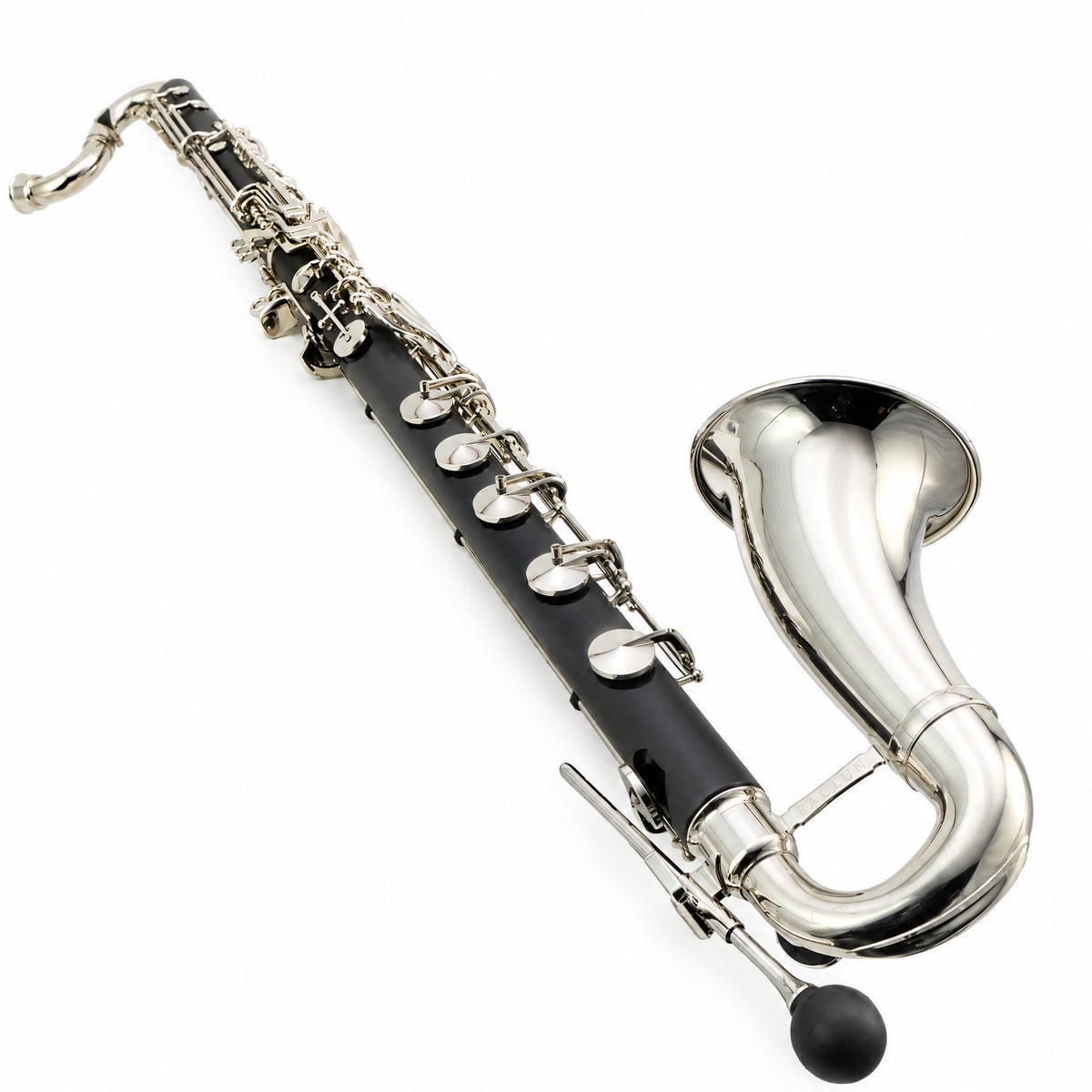 Backun 'Alpha' Intermediate Bb Low C Bass Clarinet with Nickel Keys SN ALC-24307