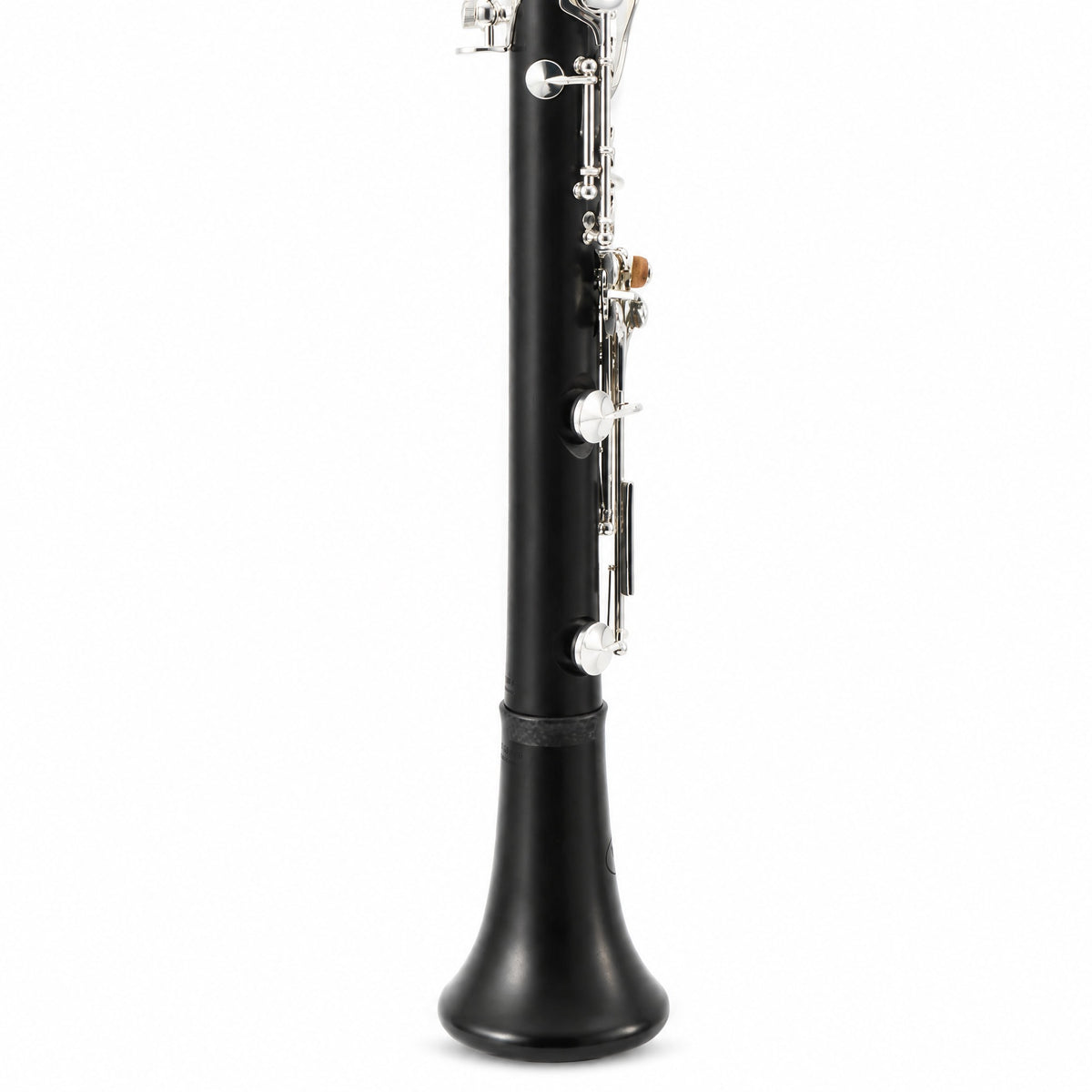 Backun BCLAQG-SKE Q-Series A Clarinet in Grenadilla with Silver Keys. Left Eb Key