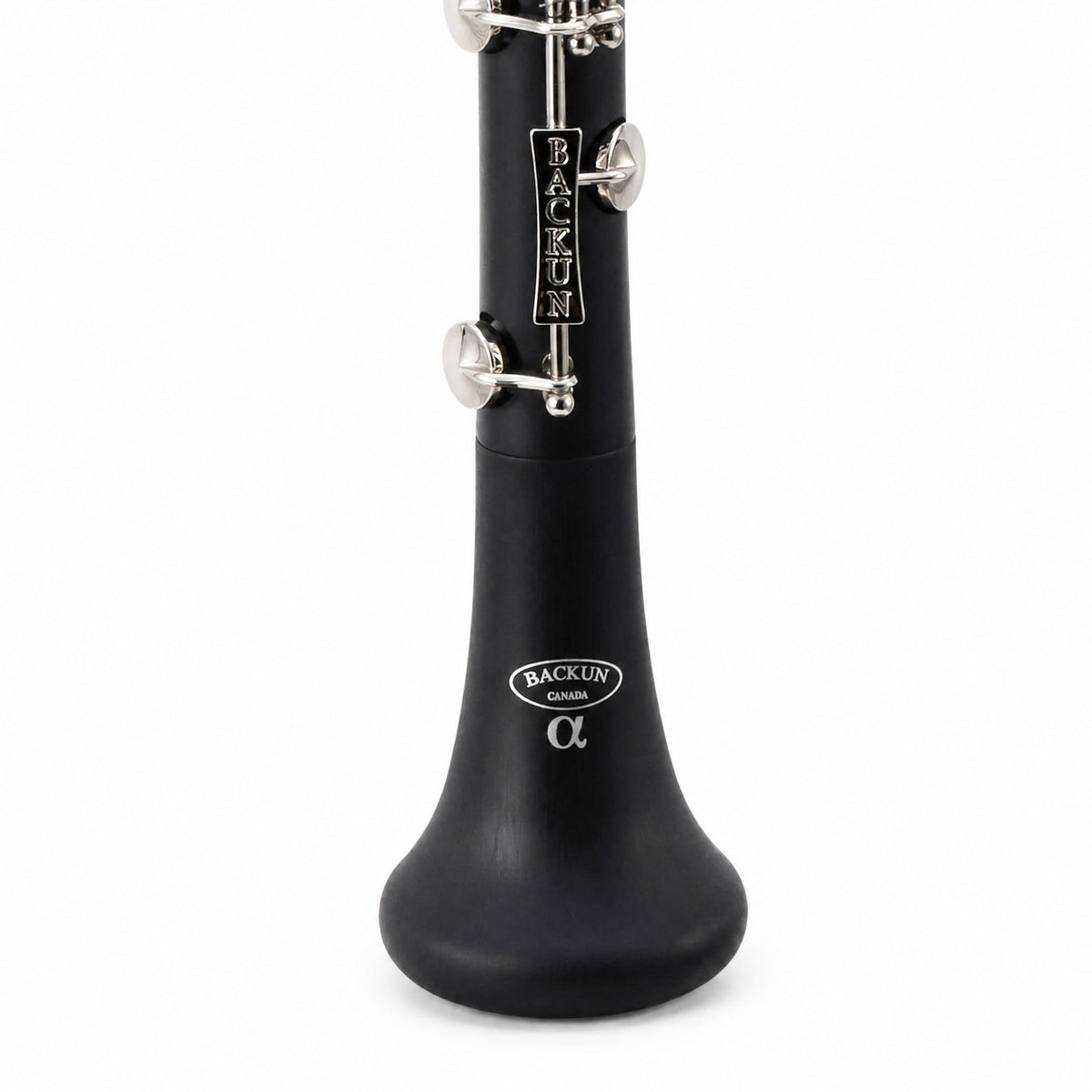 Backun BCLBALPHA-NK 'Alpha' Student Bb Clarinet with Nickel-Plated Keys