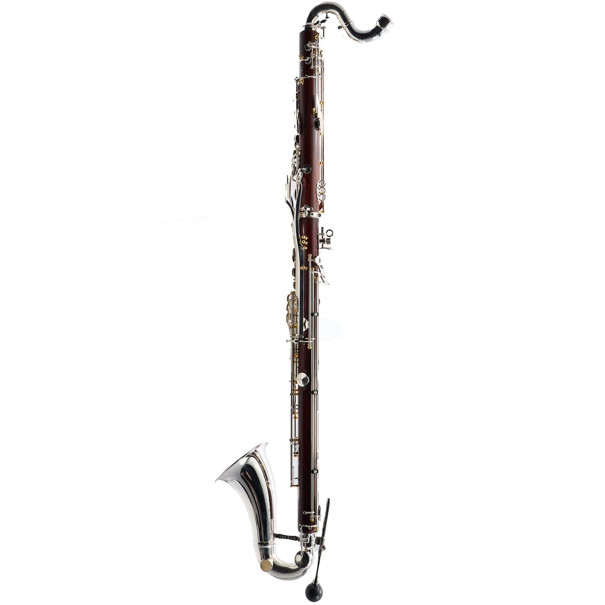 Backun BCLBBQC-C-SKG Q-Series Low C Bass Clarinet in Cocobolo