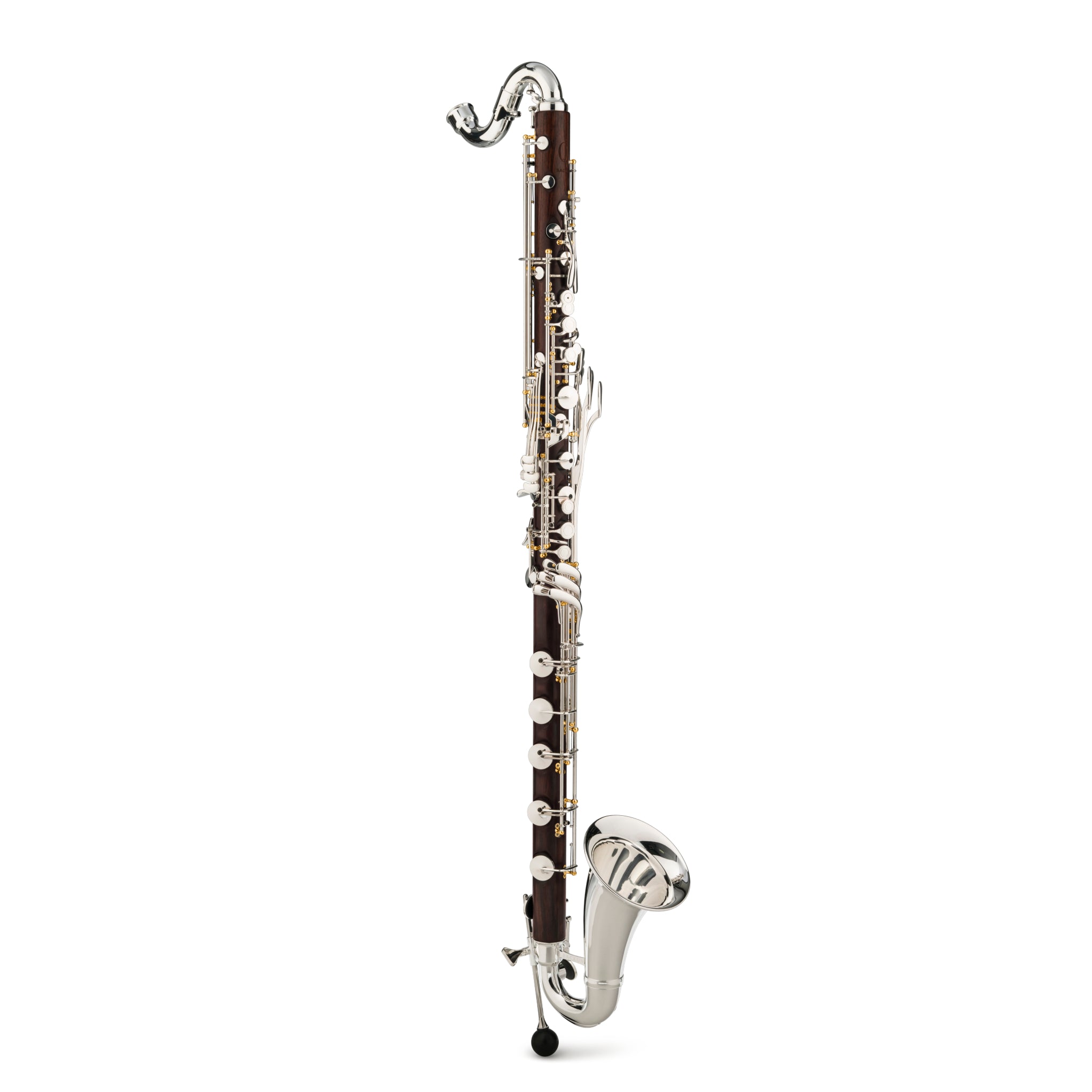 Backun BCLBBQC-C-SKG Q-Series Low C Bass Clarinet in Cocobolo