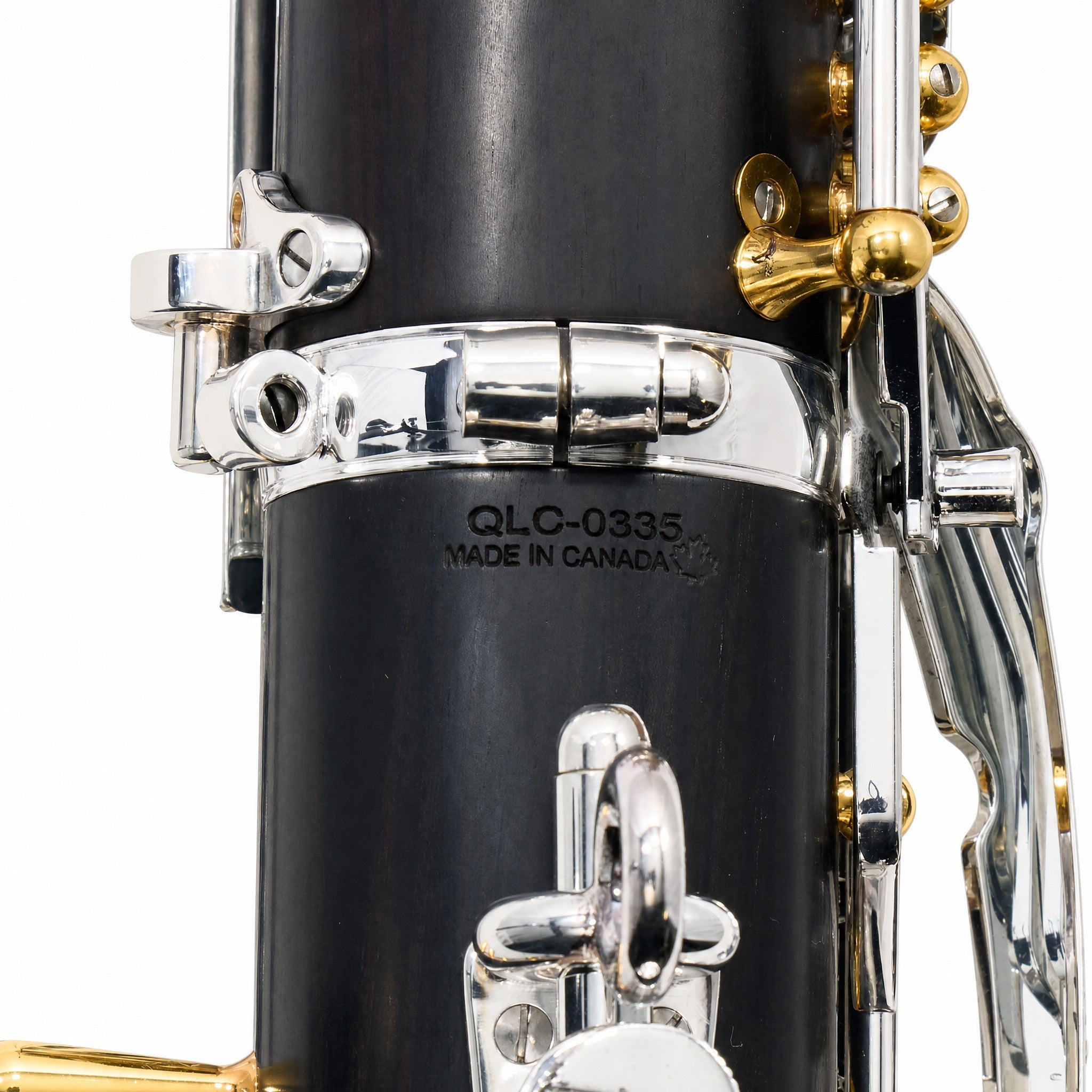 Backun BCLBBQG-C-SKG Q-Series Professional Bass Clarinet in Grenadilla