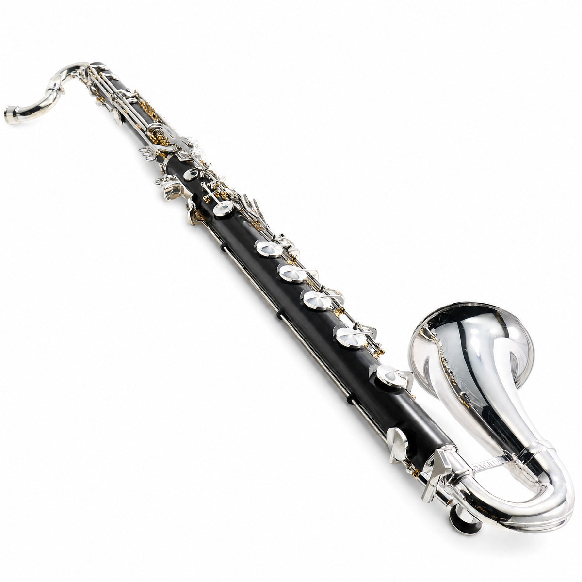 Backun BCLBBQG-C-SKG Q-Series Professional Bass Clarinet in Grenadilla