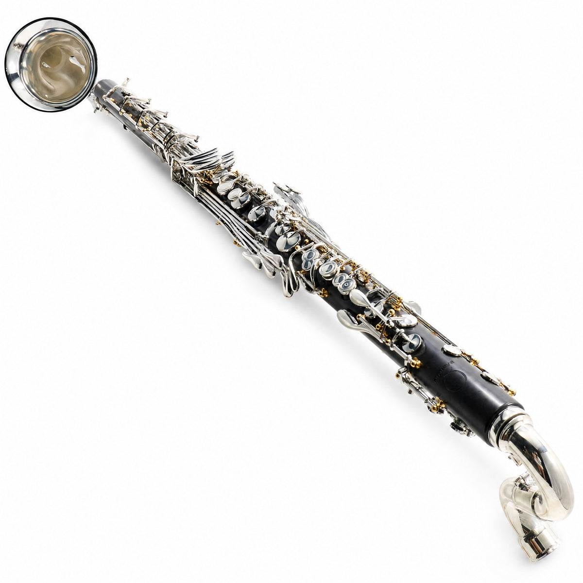 Backun BCLBBQG-C-SKG Q-Series Professional Bass Clarinet in Grenadilla