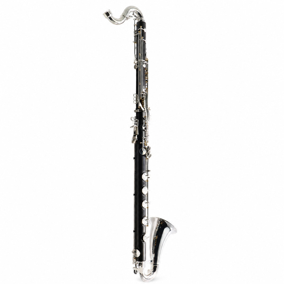 Backun BCLBBQG-C-SKG Q-Series Professional Bass Clarinet in Grenadilla