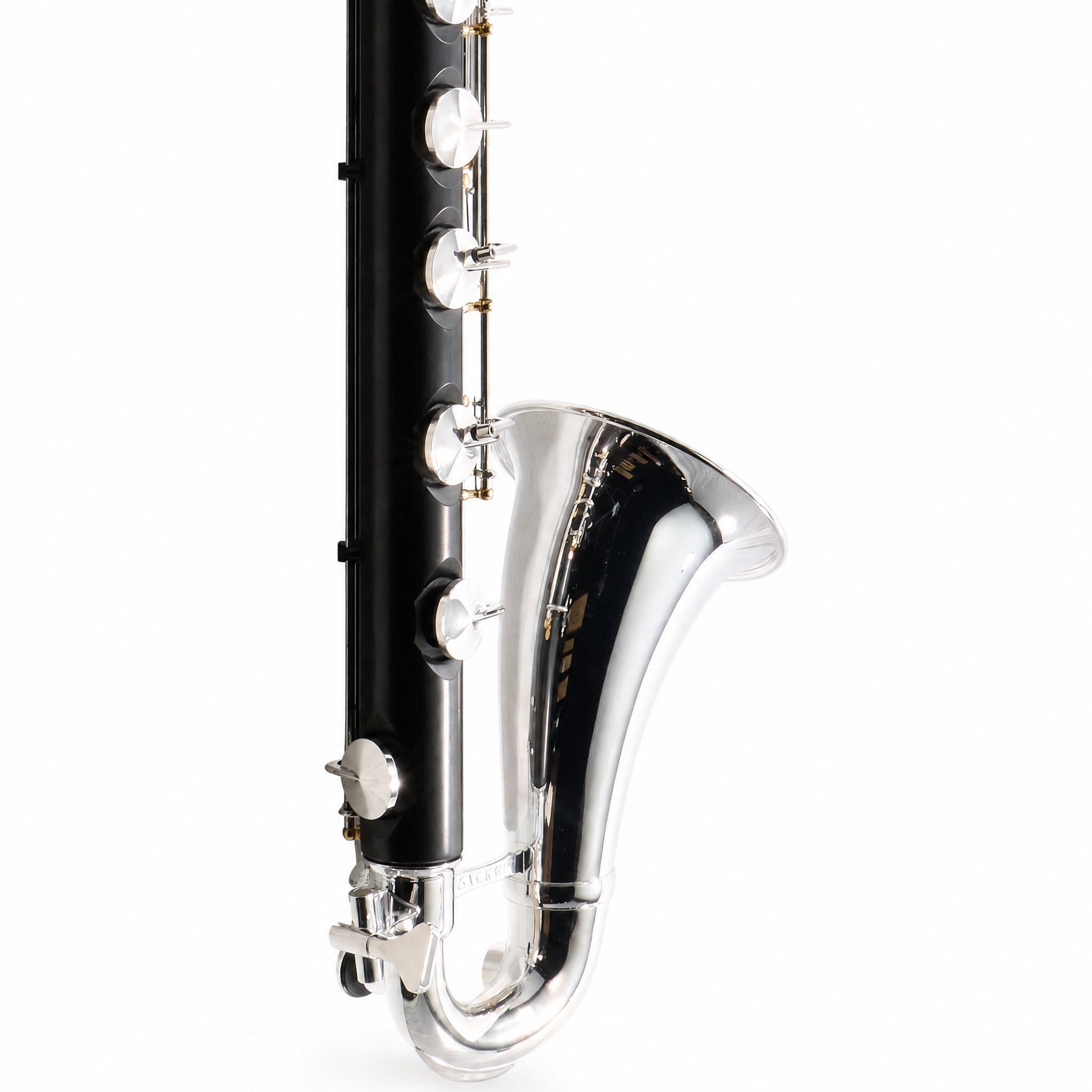 Backun BCLBBQG-C-SKG Q-Series Professional Bass Clarinet in Grenadilla