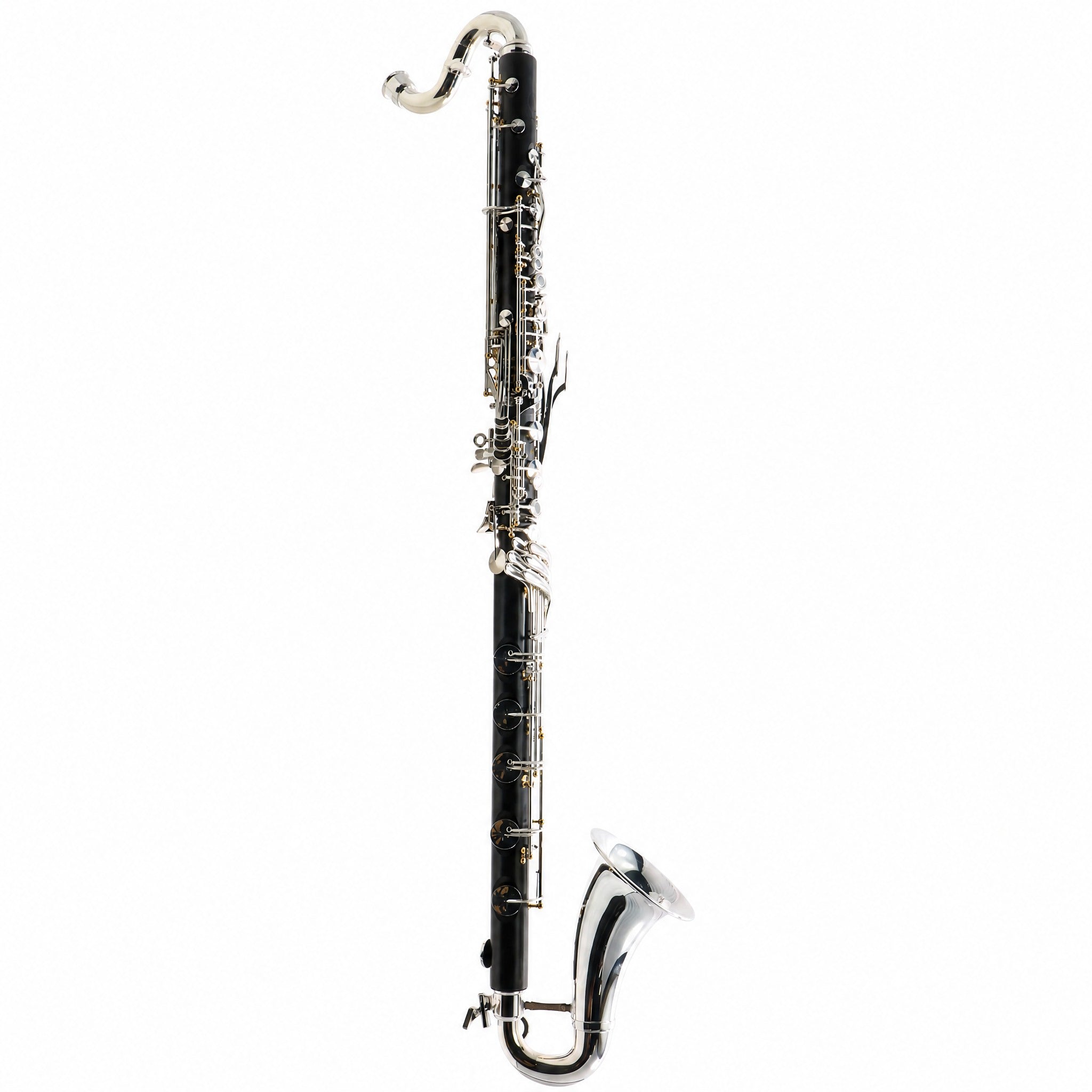 Backun BCLBBQG-C-SKG Q-Series Professional Bass Clarinet in Grenadilla