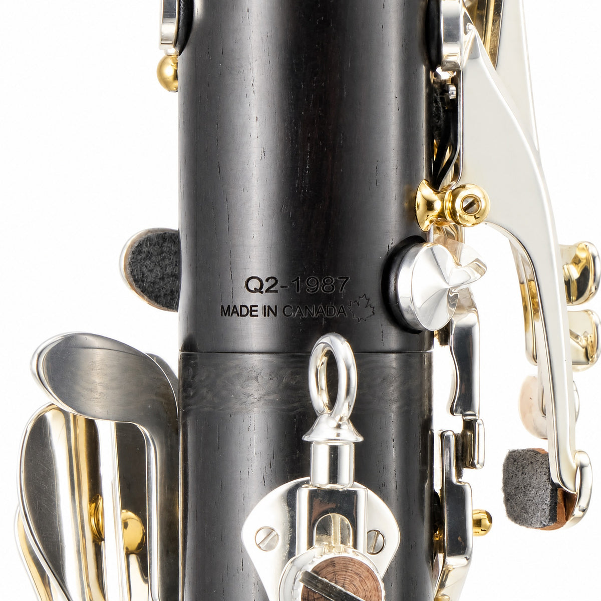 Backun BCLBQG-SKGE Q-Series Professional Bb Clarinet in Grenadilla SN Q2-1987