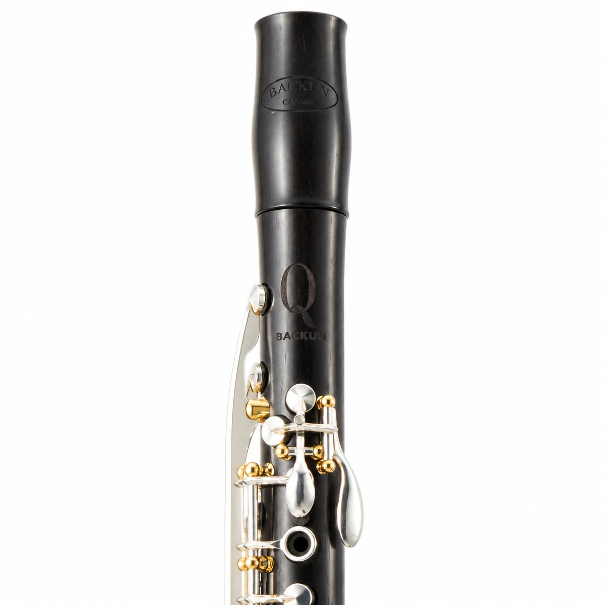 Backun BCLBQG-SKGE Q-Series Professional Bb Clarinet in Grenadilla SN Q2-1987